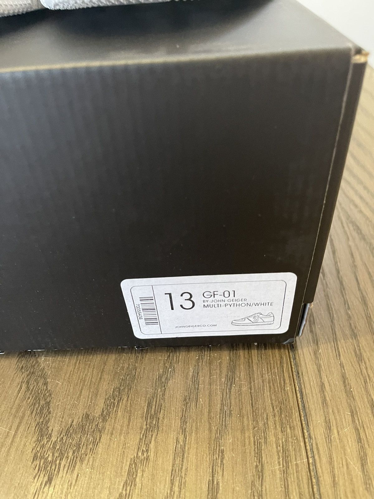 🐍 John Geiger GF-01 Low Multi Python Snakeskin Size 13 🐍