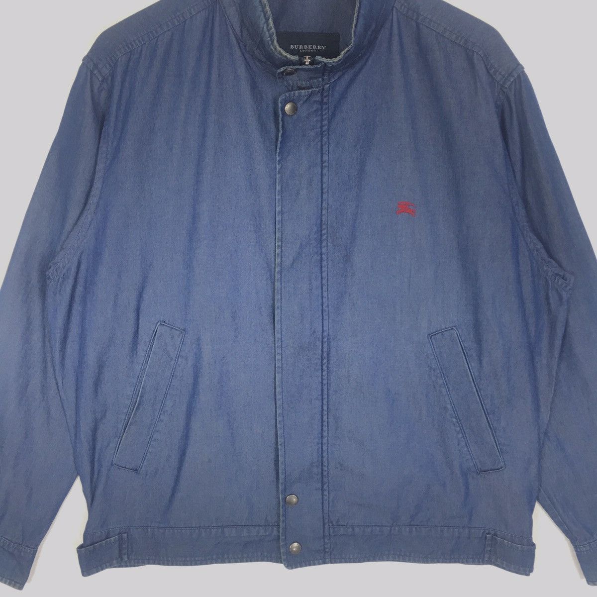 Burberry Burberry London Luxury Designer Denim Jacket Size US M / EU 48-50 / 2 - 2 Thumbnail