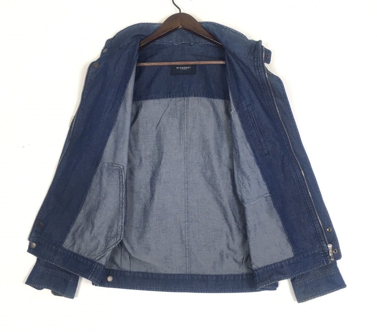 Burberry Burberry London Luxury Designer Denim Jacket Size US M / EU 48-50 / 2 - 3 Thumbnail