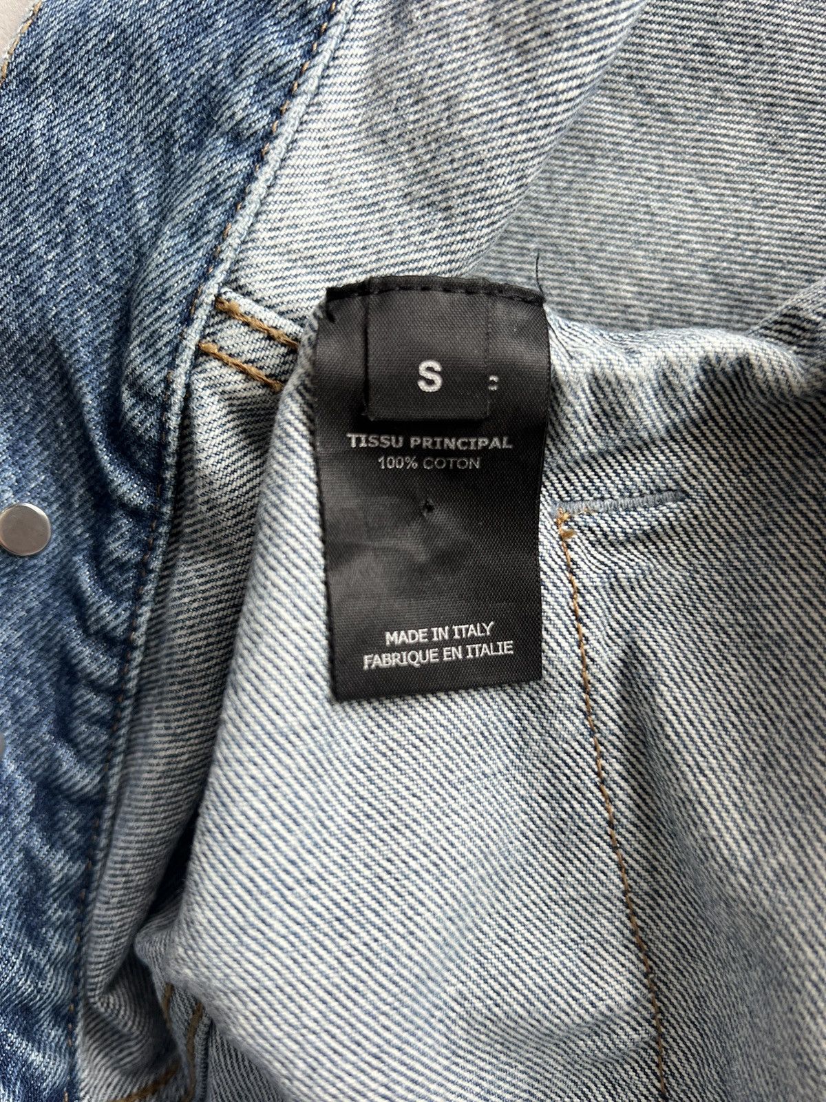 Vetements Vetements Oversized Hooded Denim Jacket Size US S / EU 44-46 / 1 - 12 Thumbnail