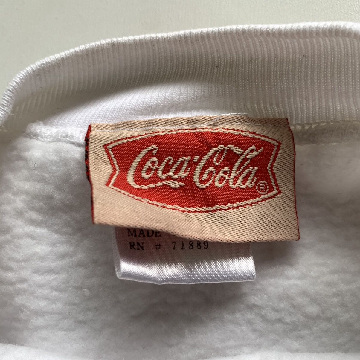 Coca Cola × Vintage Vintage 90s Coca Cola Coke Embroidered Graphic Crewneck Rare Size US XL / EU 56 / 4 - 6 Thumbnail