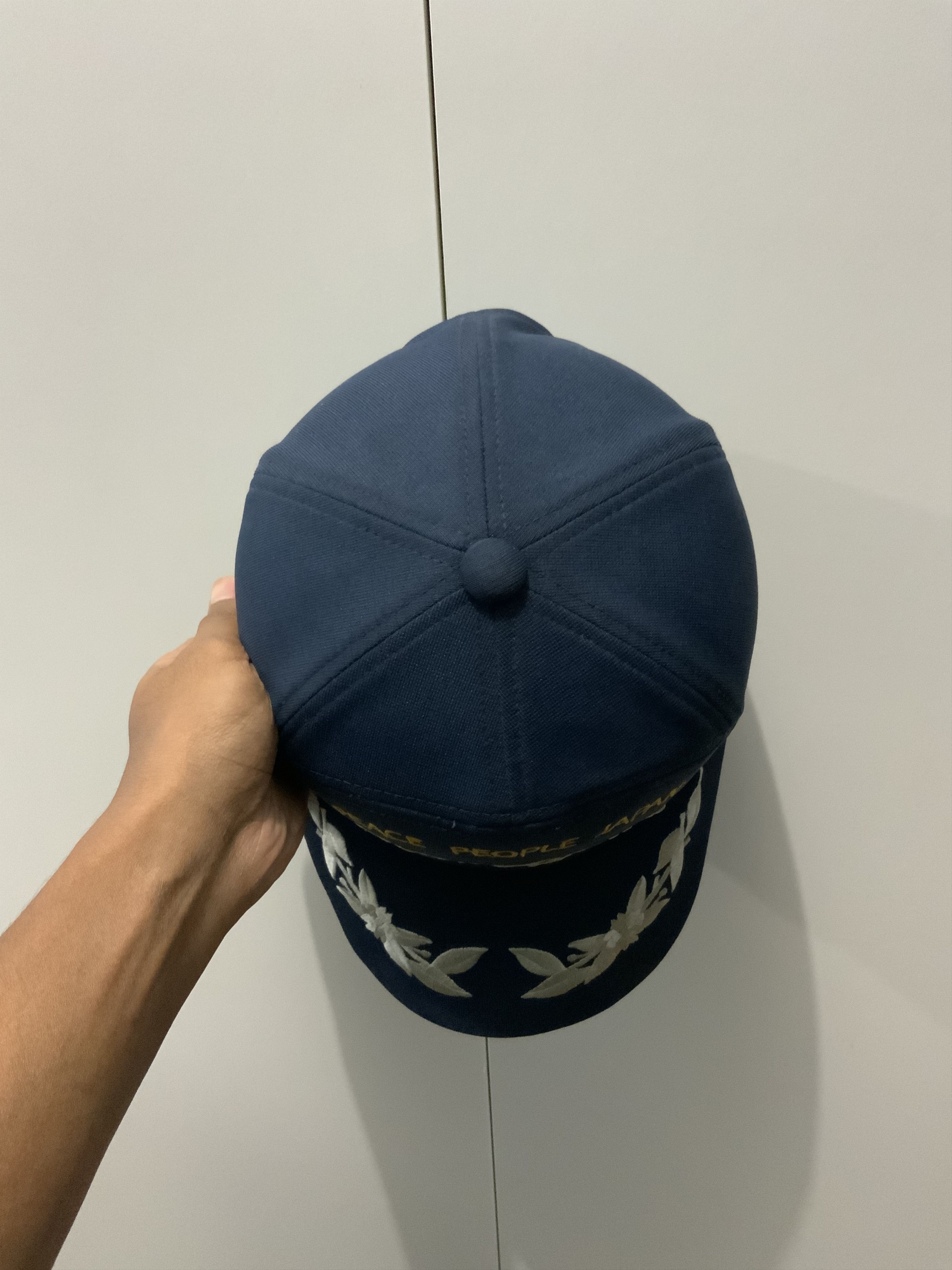 Japanese Brand Peace People Japan Indigo Blue Impulse Zipper Hat🔥 Size ONE SIZE - 6 Thumbnail