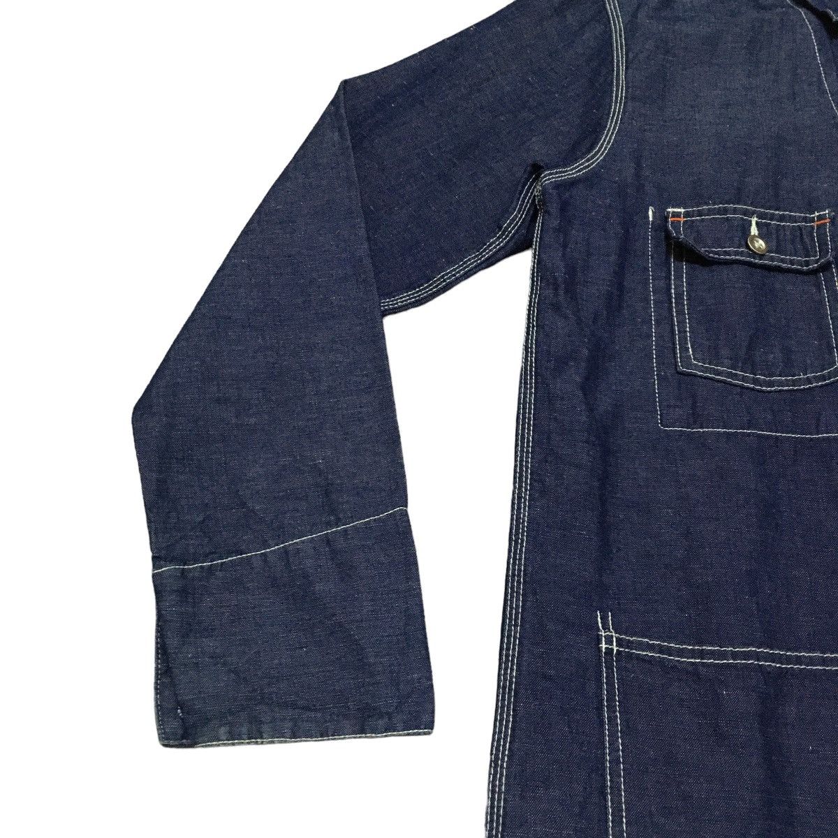 Global Work Rare Design Vintage Global Work Chore Denim Jacket 1990s Size US L / EU 52-54 / 3 - 5 Thumbnail