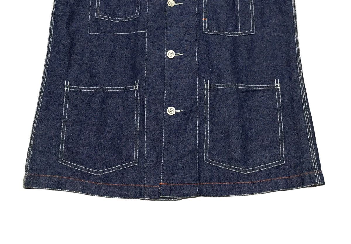 Global Work Rare Design Vintage Global Work Chore Denim Jacket 1990s Size US L / EU 52-54 / 3 - 4 Thumbnail