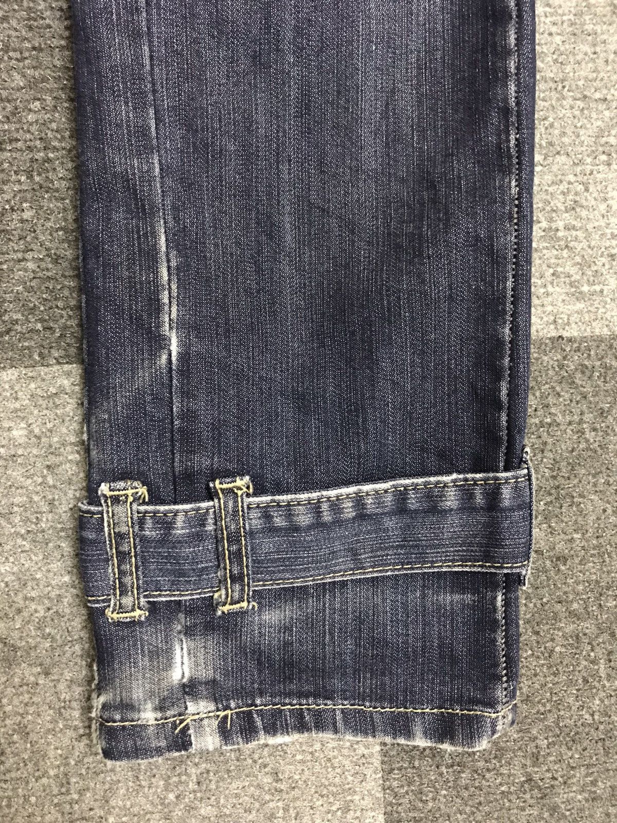 Japanese Brand Archival Design PPFM Bush Biker Jeans Size US 32 / EU 48 - 8 Thumbnail