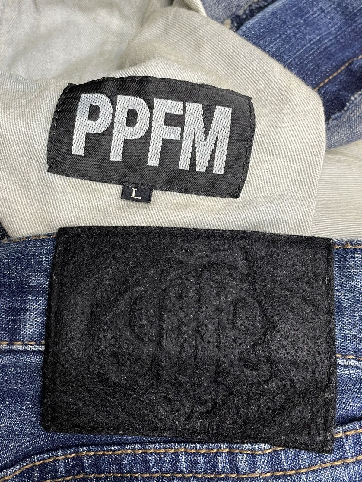 Japanese Brand VERY RARE! Custom Performance PEYTON PLACE Denim Pants Size US 31 - 6 Thumbnail