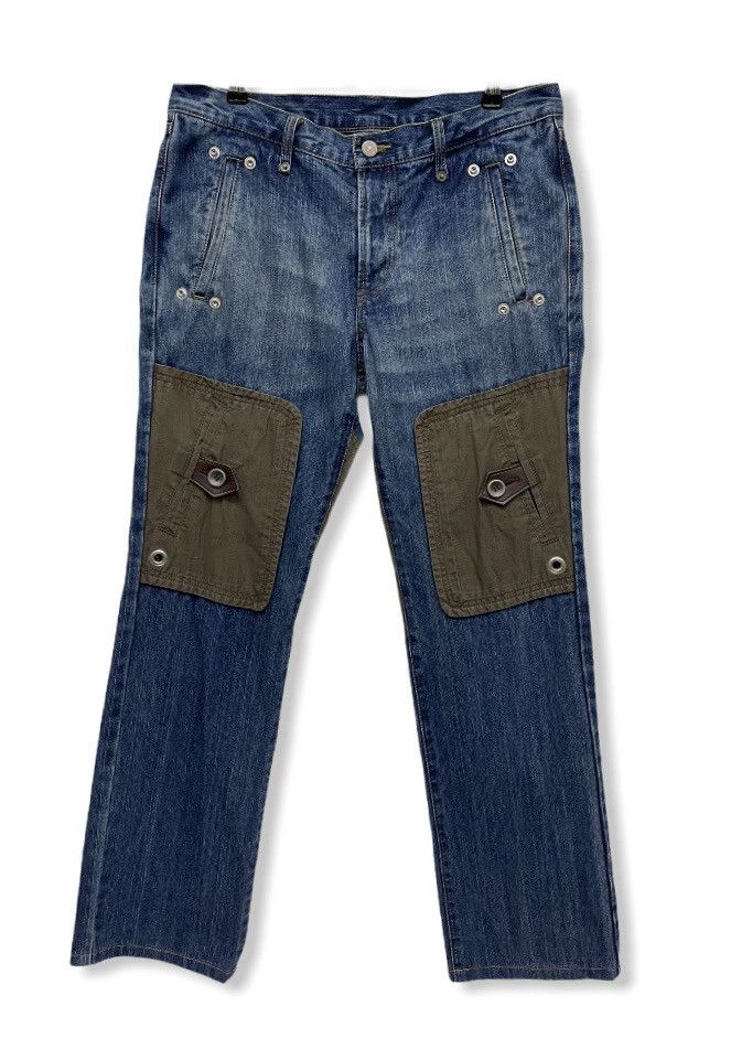 Japanese Brand VERY RARE! Custom Performance PEYTON PLACE Denim Pants Size US 31 - 2 Thumbnail