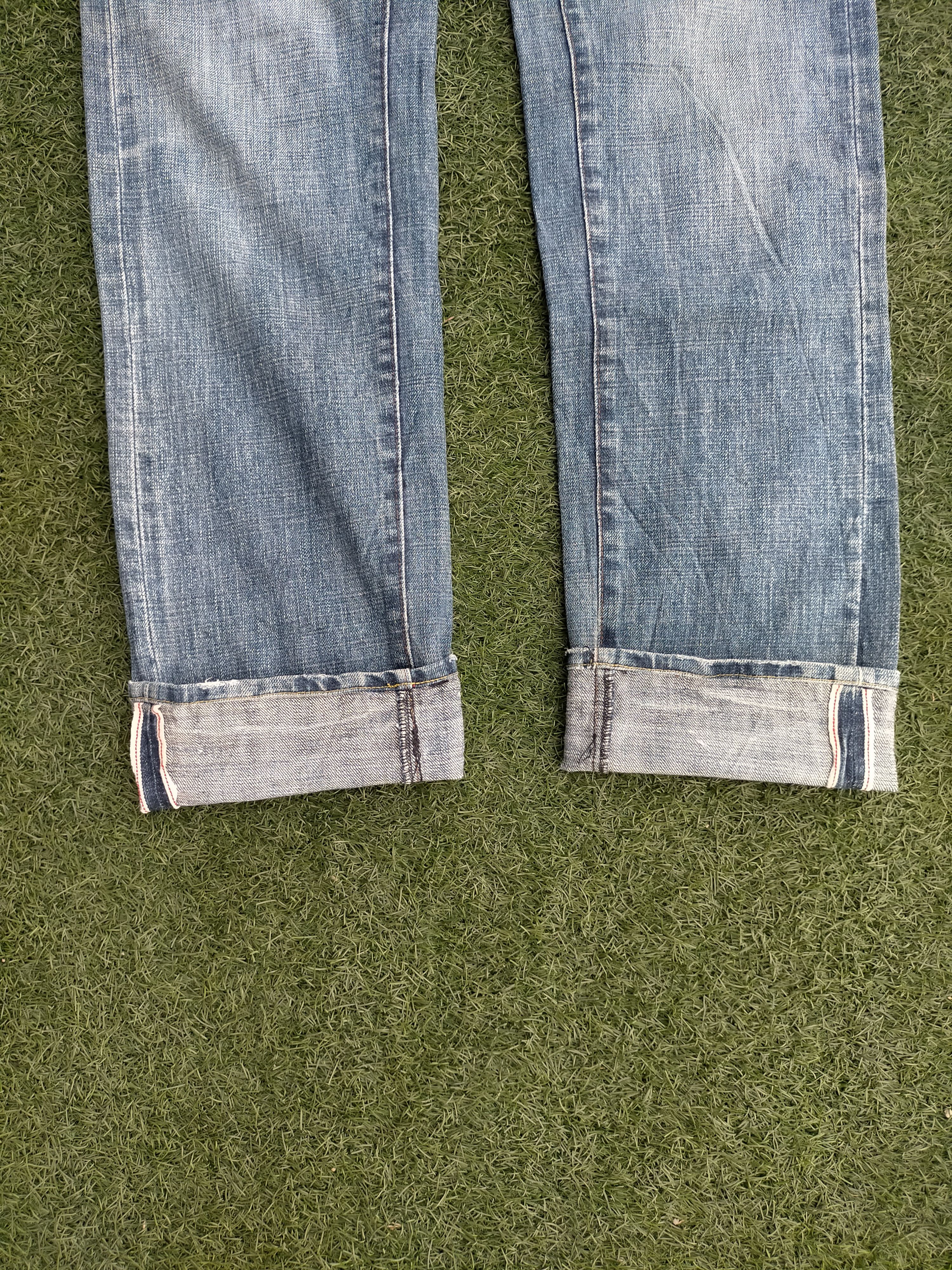 Hysteric Glamour RAGEBLUE x patchwork denim selvedge Pants Size US 32 / EU 48 - 7 Thumbnail