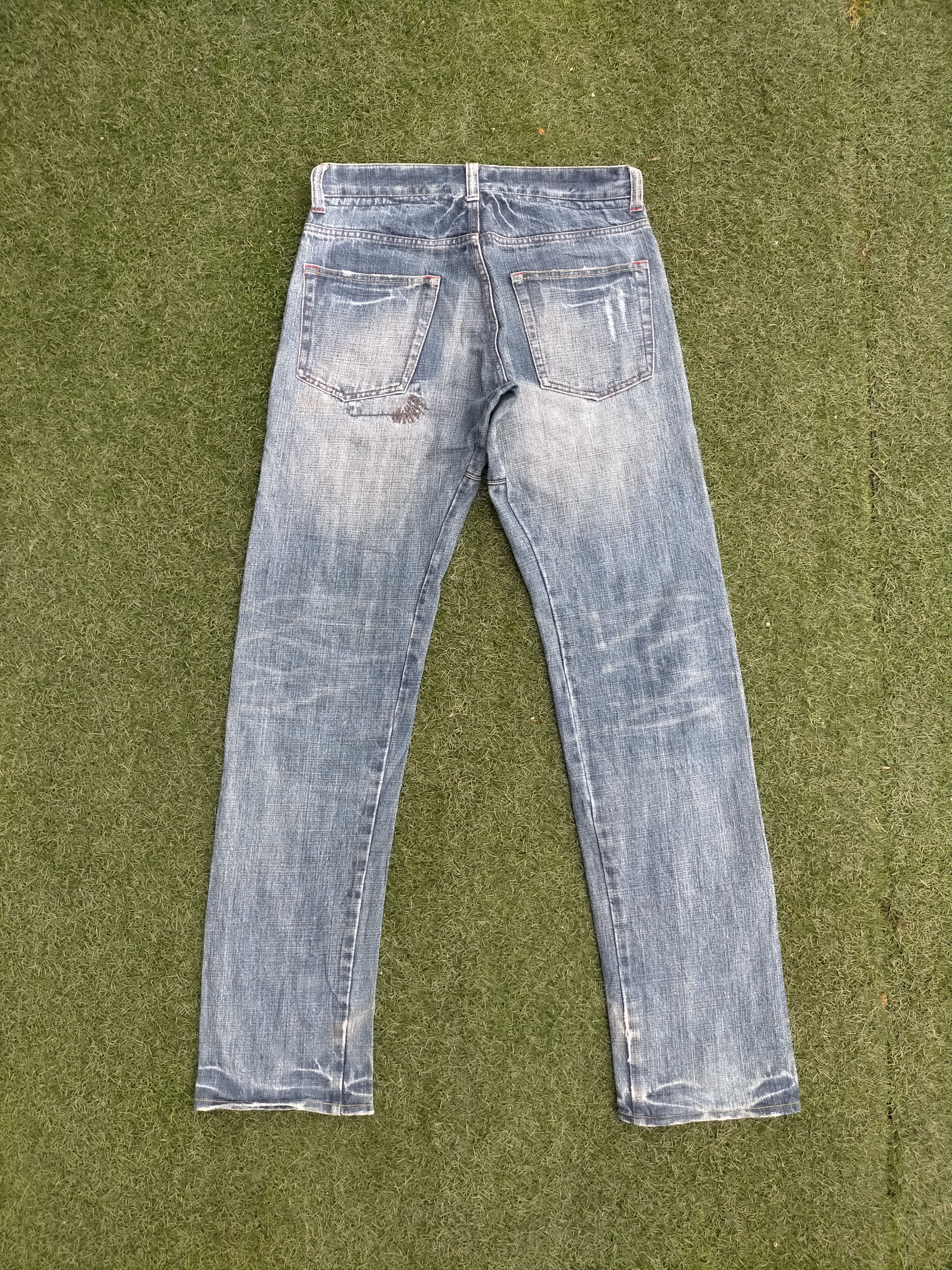 Hysteric Glamour RAGEBLUE x patchwork denim selvedge Pants Size US 32 / EU 48 - 15 Thumbnail