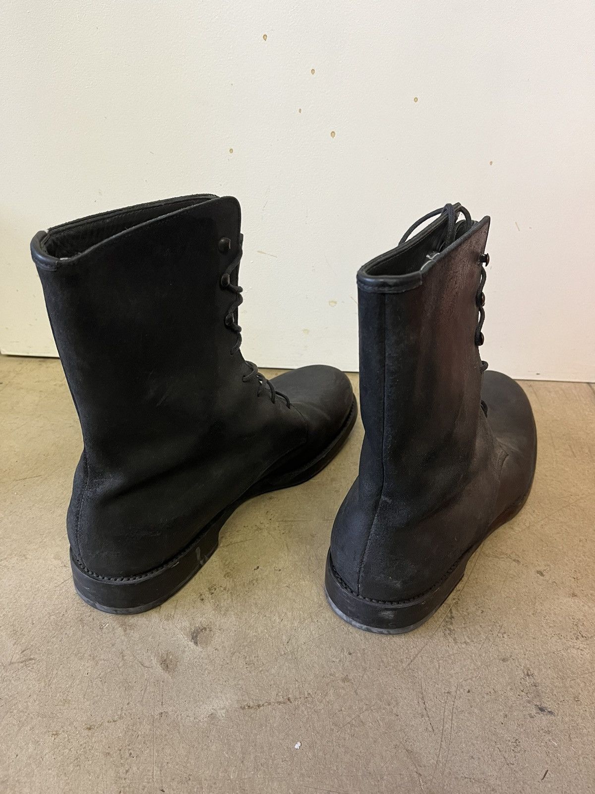 Jil Sander JIL SANDER leather combat boots Size US 10.5 / EU 43-44 - 5 Thumbnail