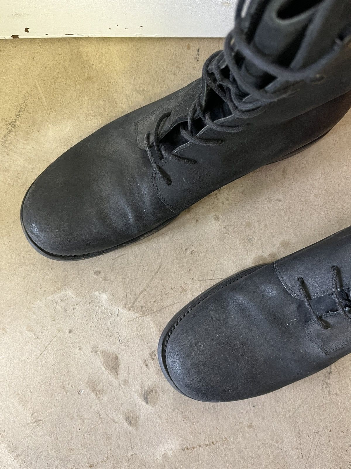Jil Sander JIL SANDER leather combat boots Size US 10.5 / EU 43-44 - 7 Thumbnail