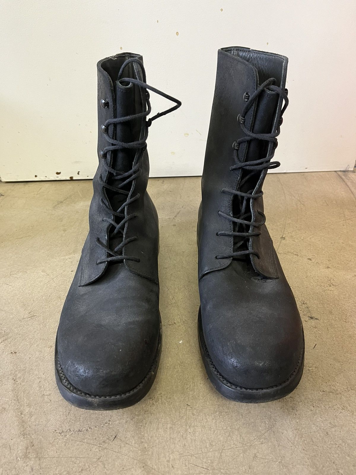 Jil Sander JIL SANDER leather combat boots Size US 10.5 / EU 43-44 - 2 Thumbnail
