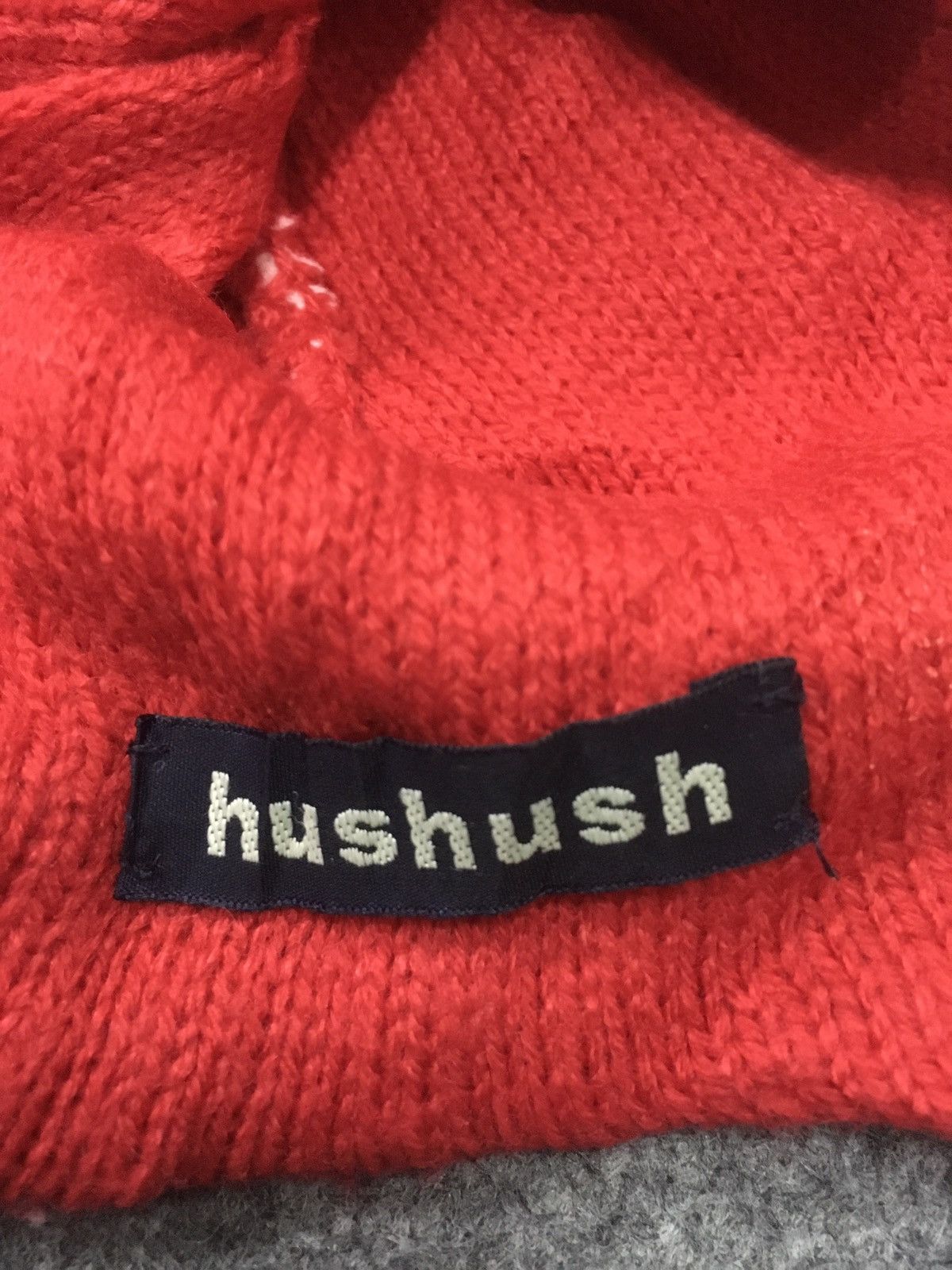 Japanese Brand × Vintage Japanese Brand Hushush The Red Worrior Checkred Earflat Size ONE SIZE - 5 Thumbnail