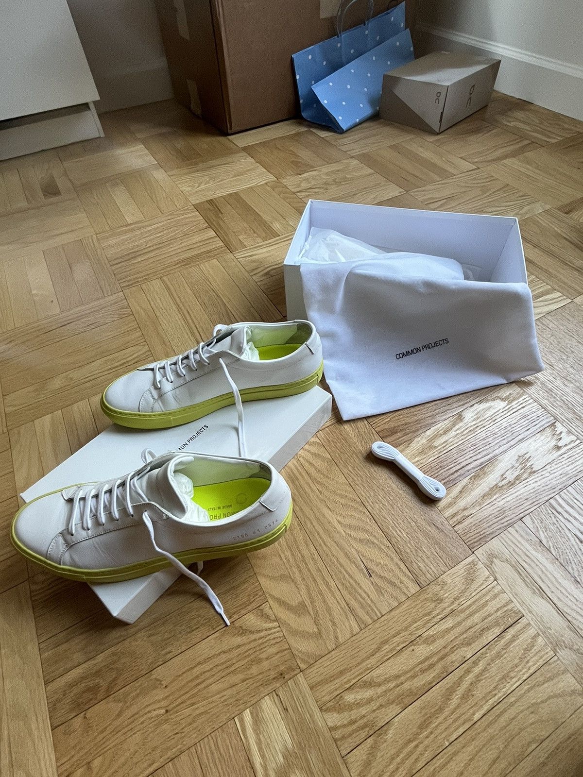 Common projects yellow sole clearance