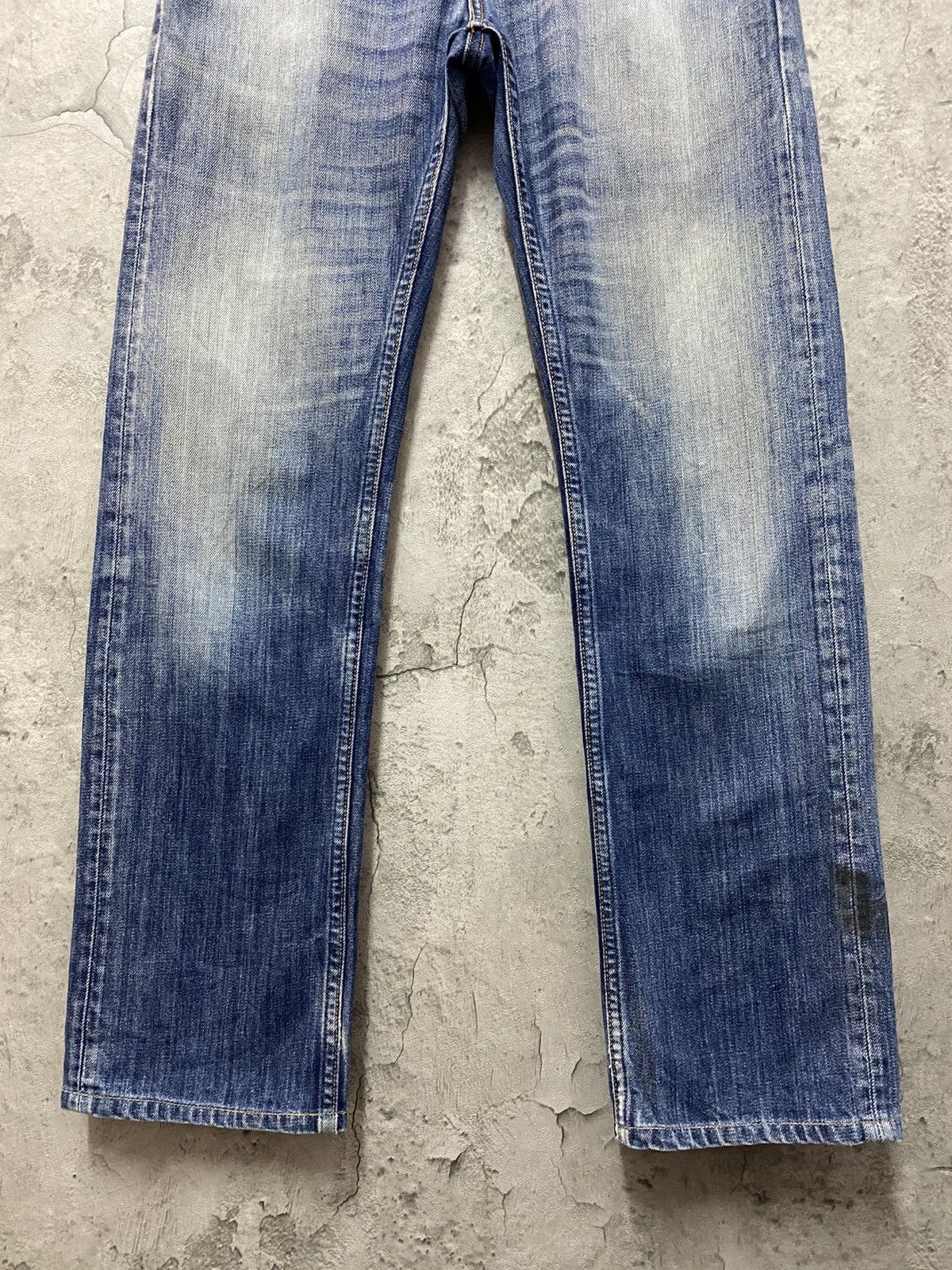 Levi's Vintage Levis 505 Faded Blue Denim Pants Size US 28 / EU 44 - 6 Thumbnail