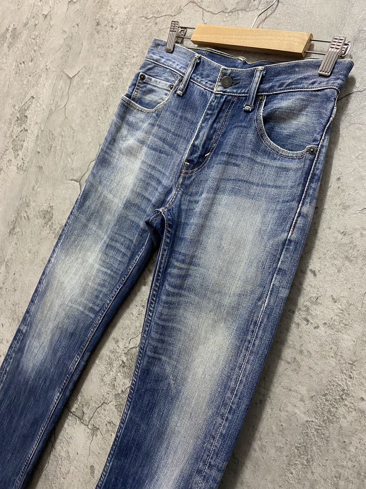 Levi's Vintage Levis 505 Faded Blue Denim Pants Size US 28 / EU 44 - 7 Thumbnail