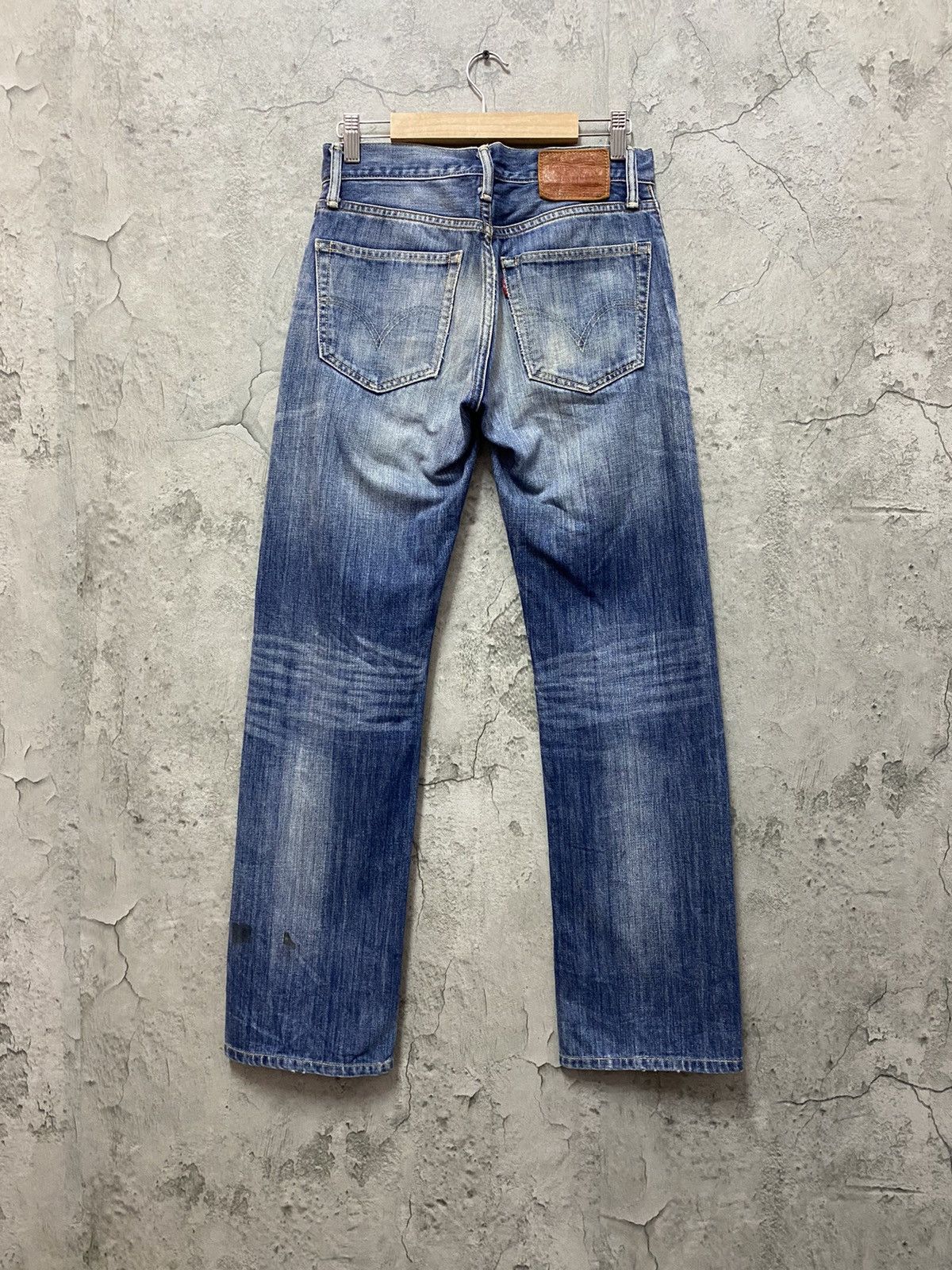 Levi's Vintage Levis 505 Faded Blue Denim Pants Size US 28 / EU 44 - 2 Thumbnail