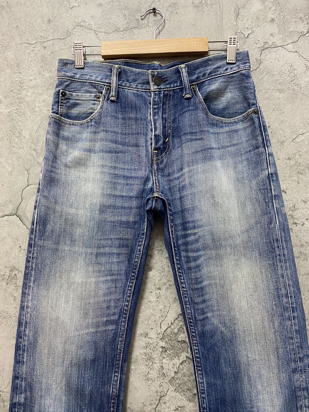 Levi's Vintage Levis 505 Faded Blue Denim Pants Size US 28 / EU 44 - 5 Thumbnail