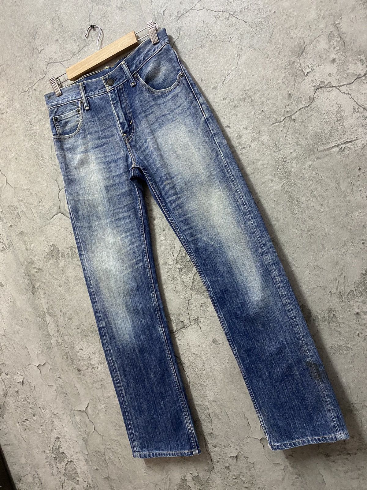 Levi's Vintage Levis 505 Faded Blue Denim Pants Size US 28 / EU 44 - 4 Thumbnail