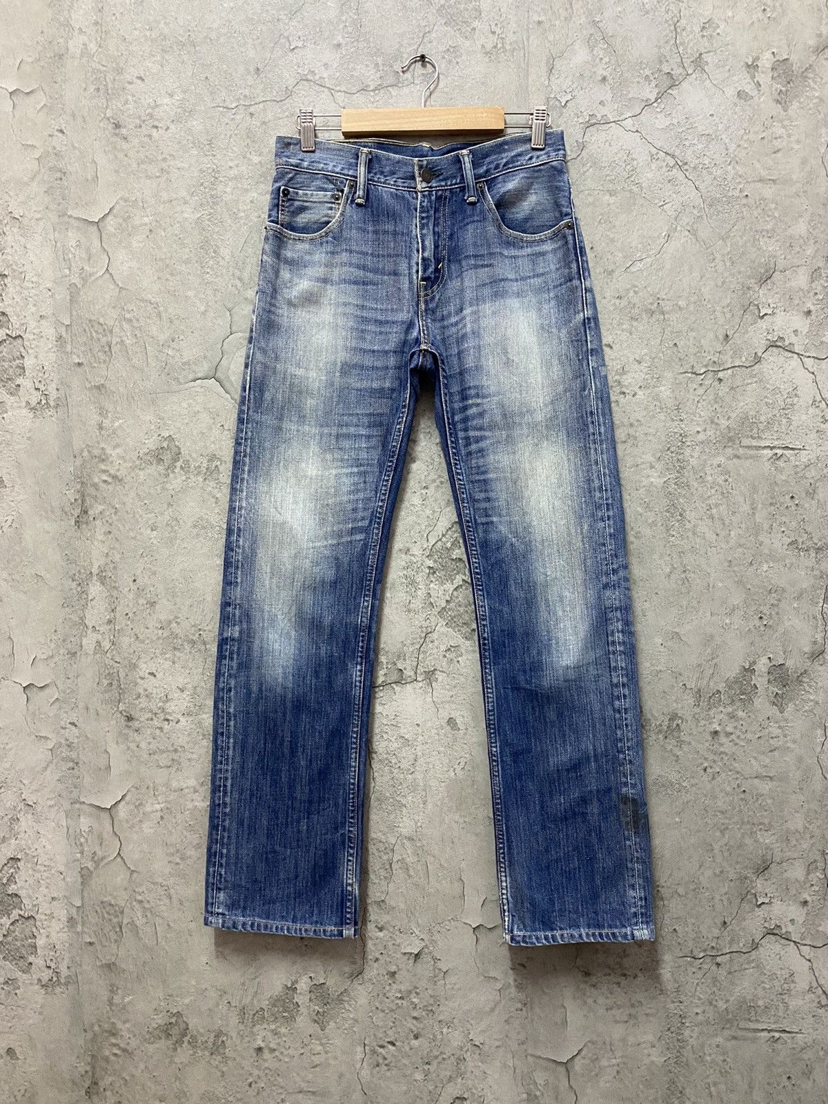 Levi's Vintage Levis 505 Faded Blue Denim Pants Size US 28 / EU 44 - 1 Thumbnail