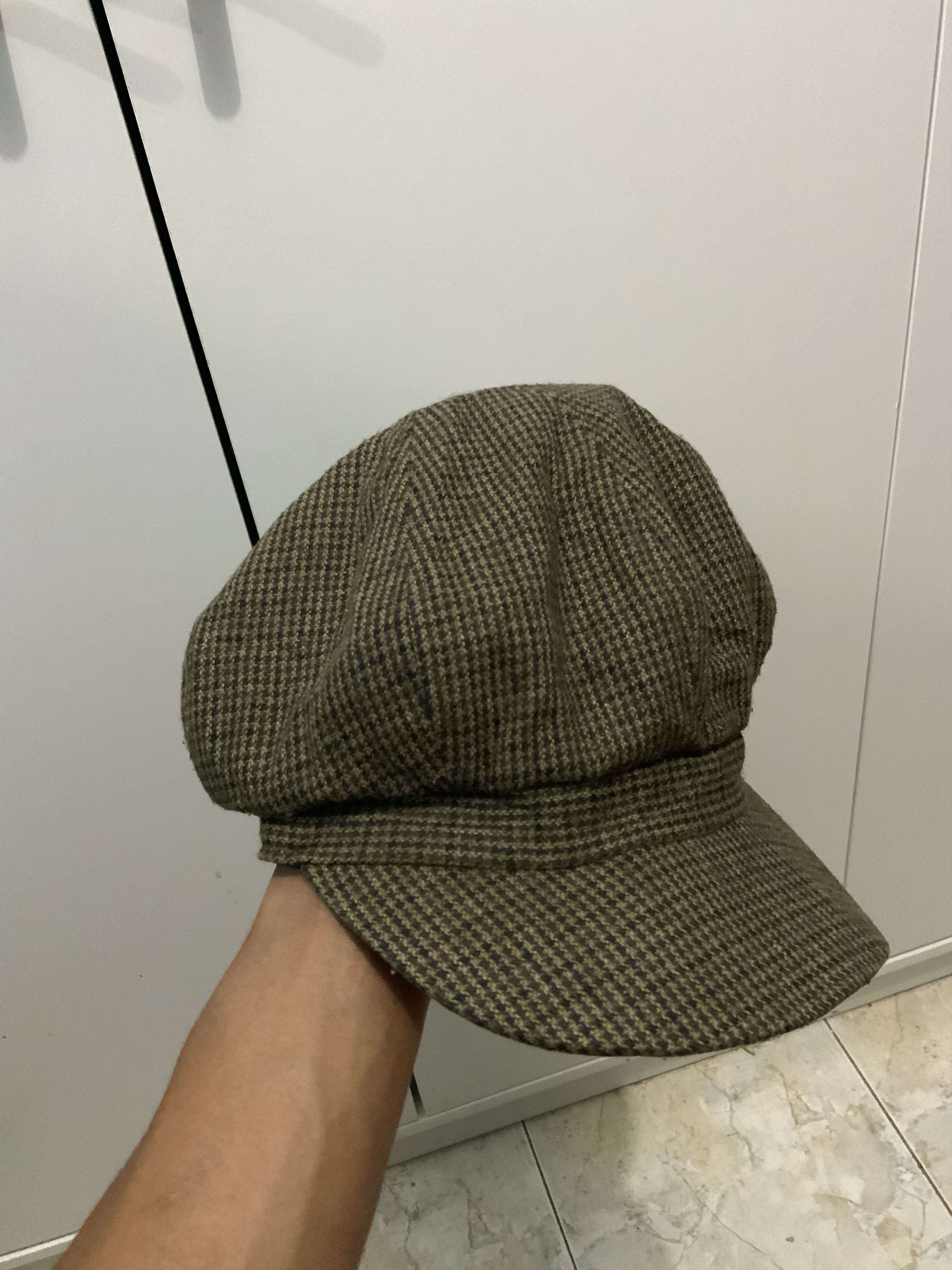 Japanese Brand Monogram Newsboy Street Fashion Cap Size ONE SIZE - 10 Thumbnail