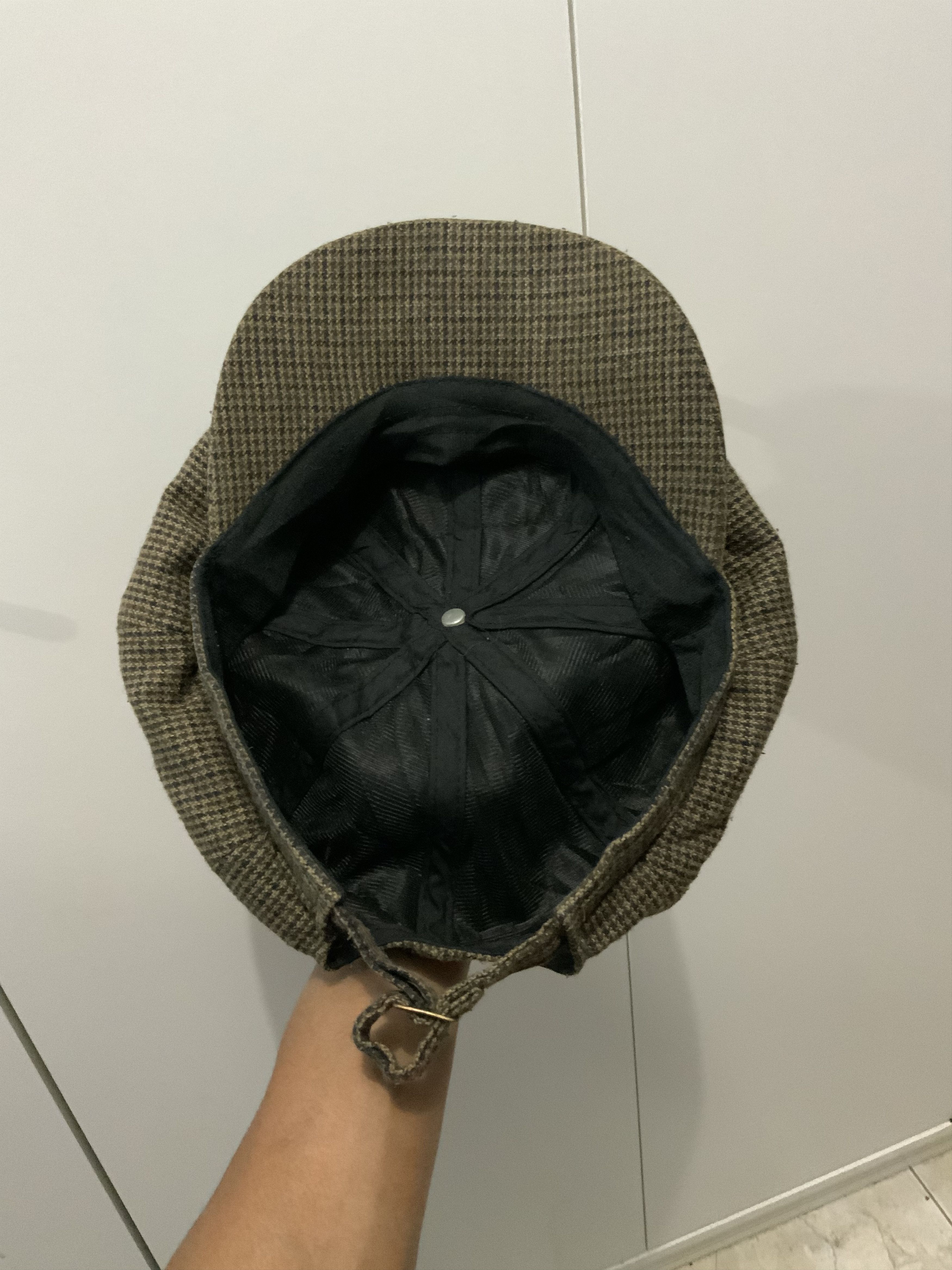 Japanese Brand Monogram Newsboy Street Fashion Cap Size ONE SIZE - 8 Thumbnail