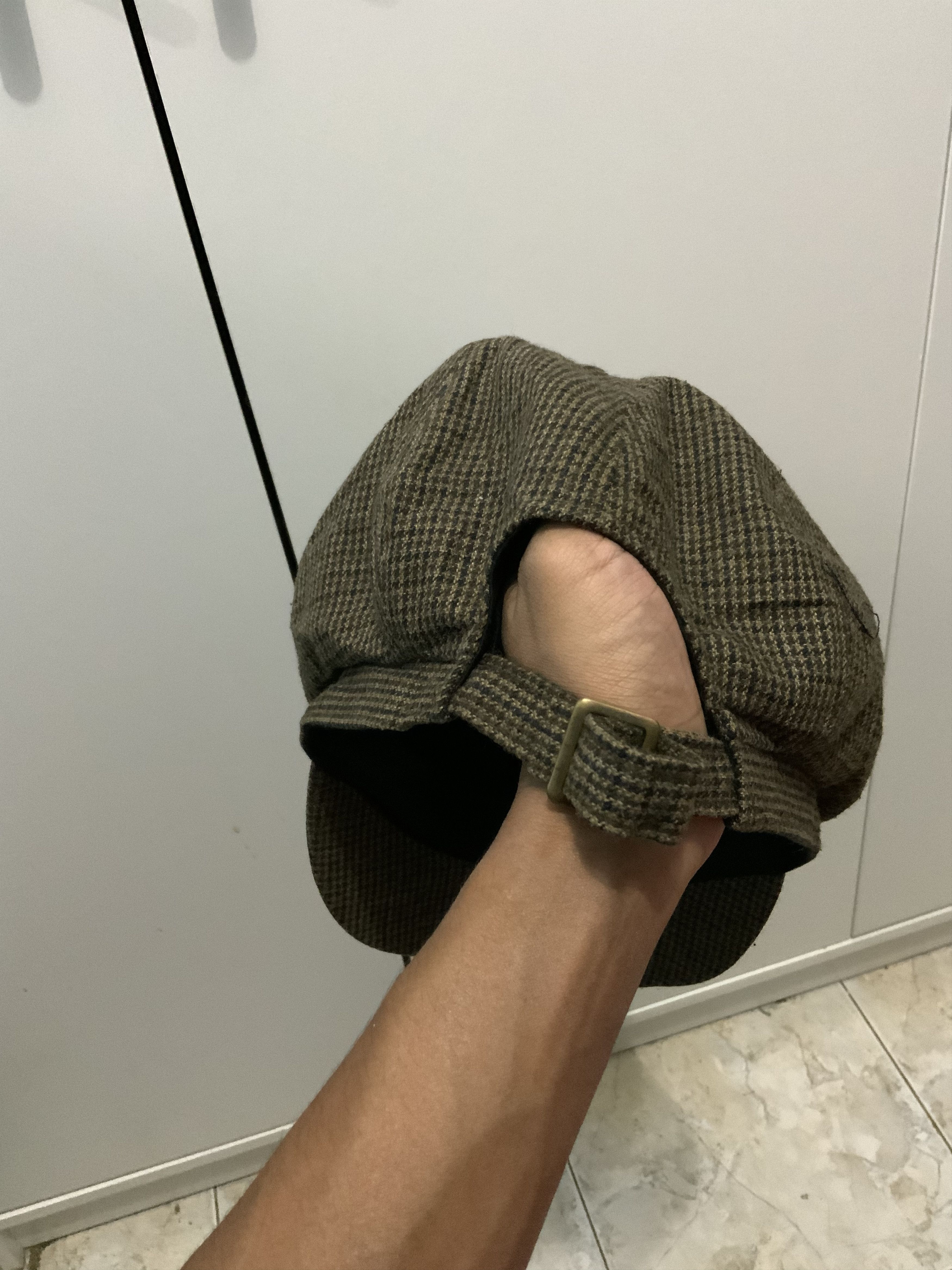 Japanese Brand Monogram Newsboy Street Fashion Cap Size ONE SIZE - 12 Thumbnail