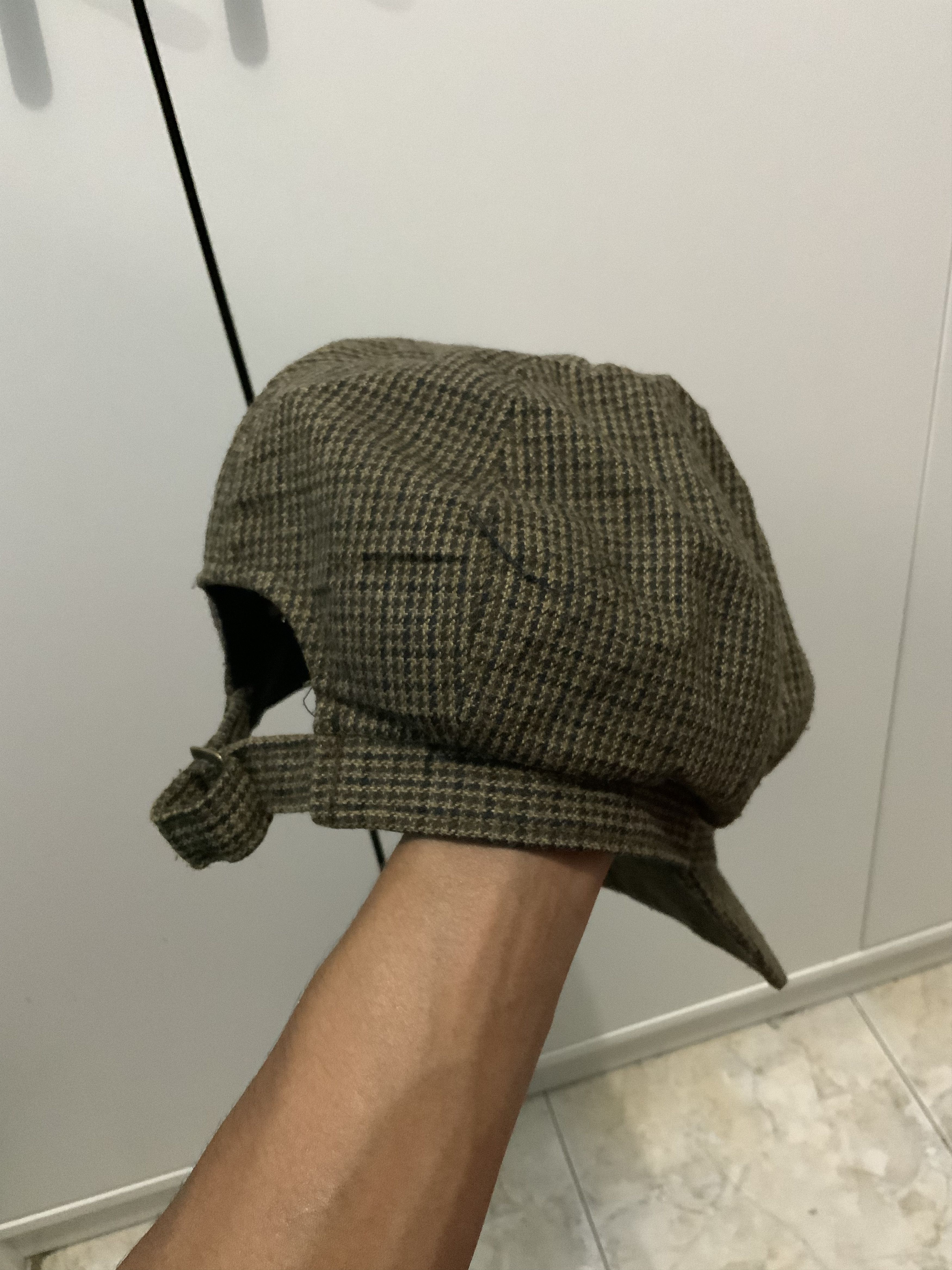 Japanese Brand Monogram Newsboy Street Fashion Cap Size ONE SIZE - 11 Thumbnail