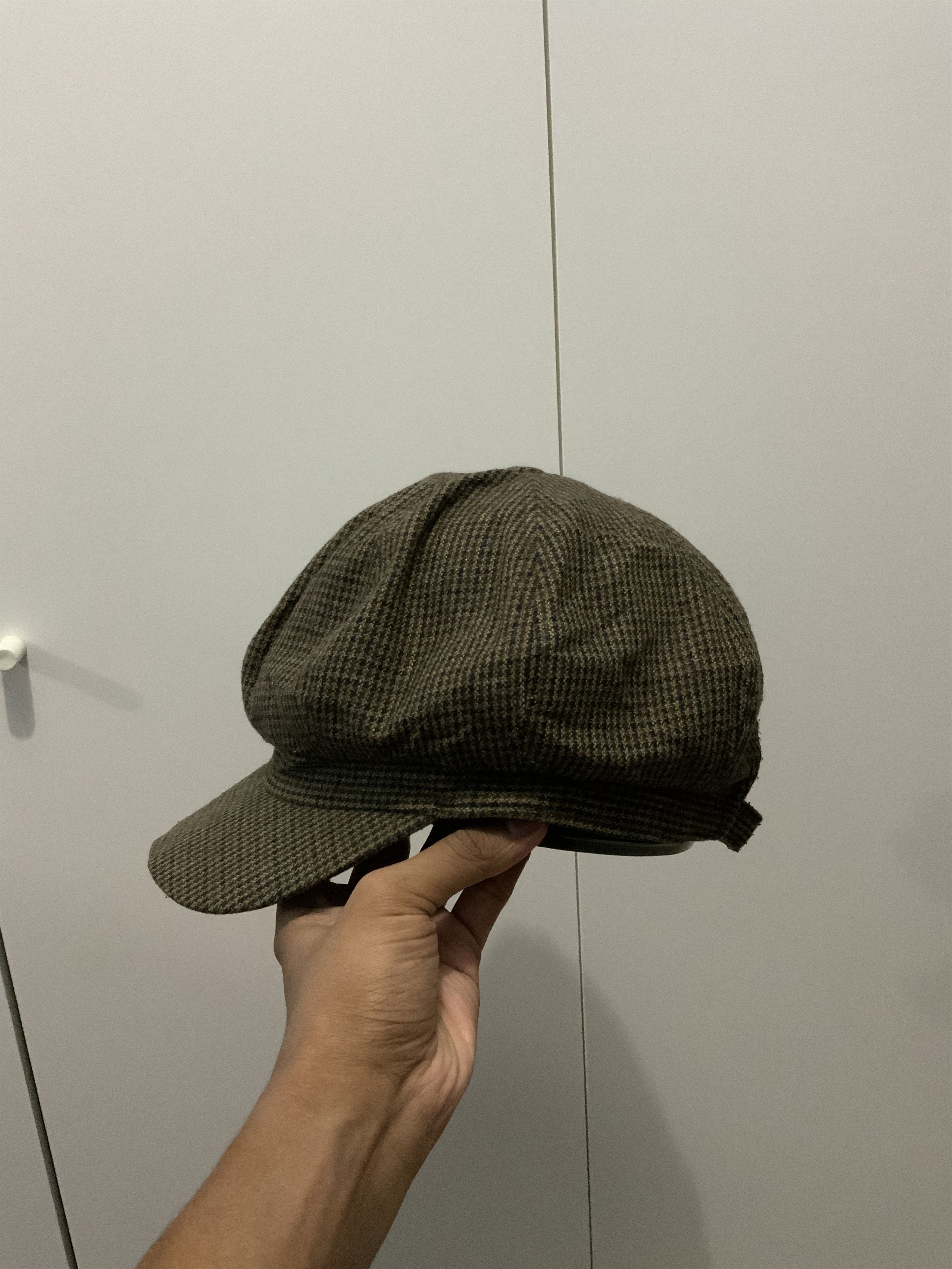 Japanese Brand Monogram Newsboy Street Fashion Cap Size ONE SIZE - 5 Thumbnail