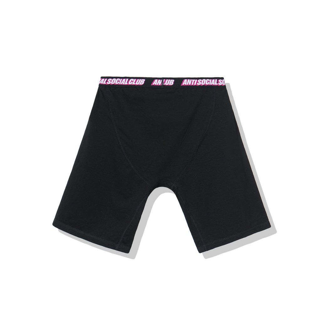 Anti Social Social Club DS ASSC Layers of You Black Boxer Underwear Shorts S Small Size 28 - 6 Thumbnail