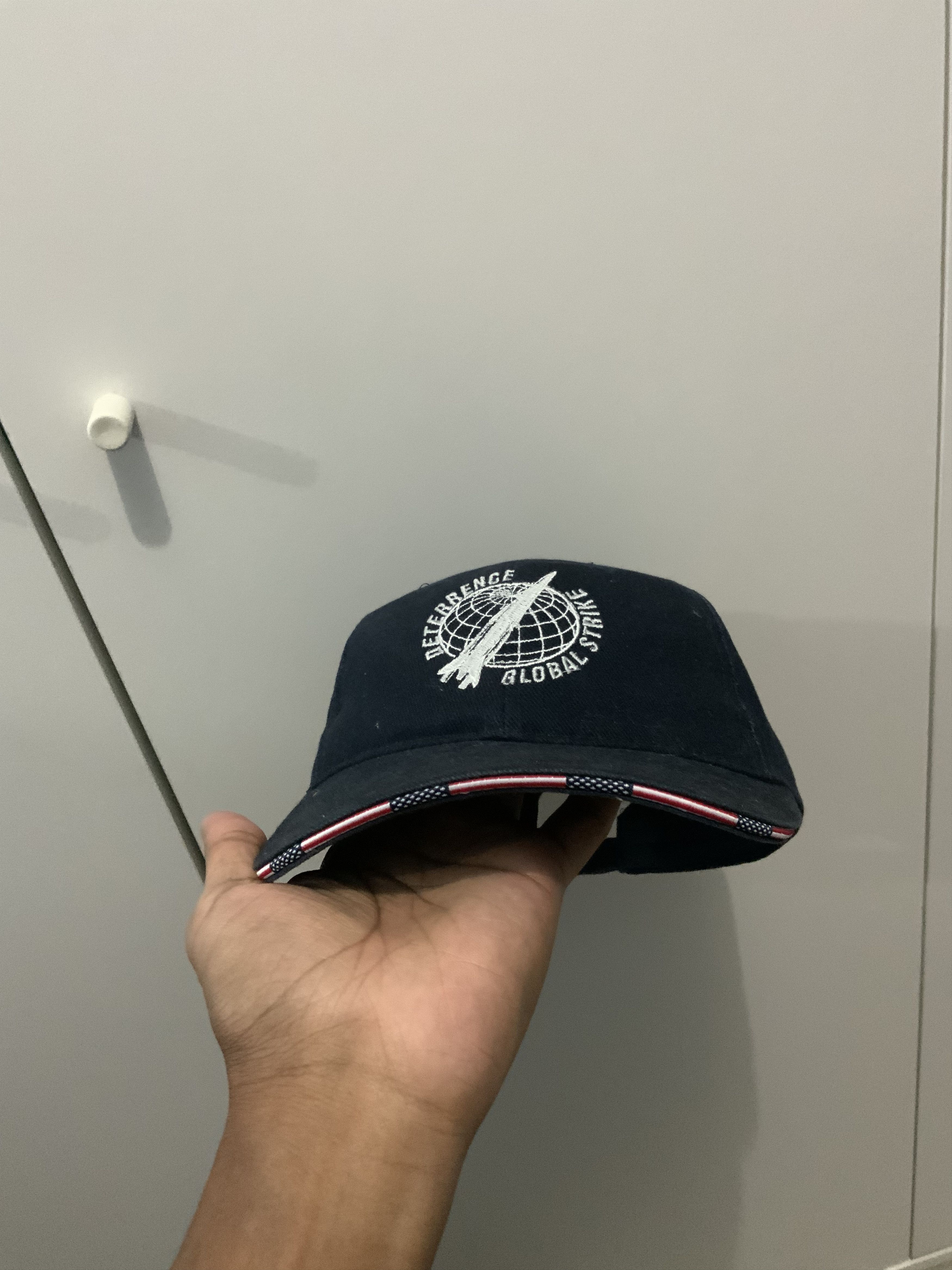 Japanese Brand Boeing Deterrence Global Strike Hat Size ONE SIZE - 12 Thumbnail