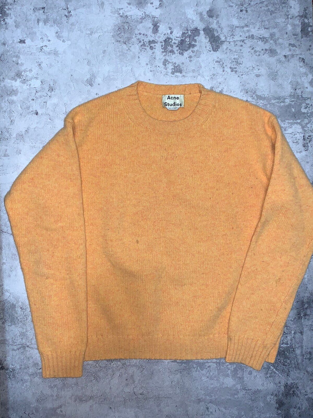 Pre-owned Acne Studios Grail  Mohair Blend Sweater Unisex In Multicolor