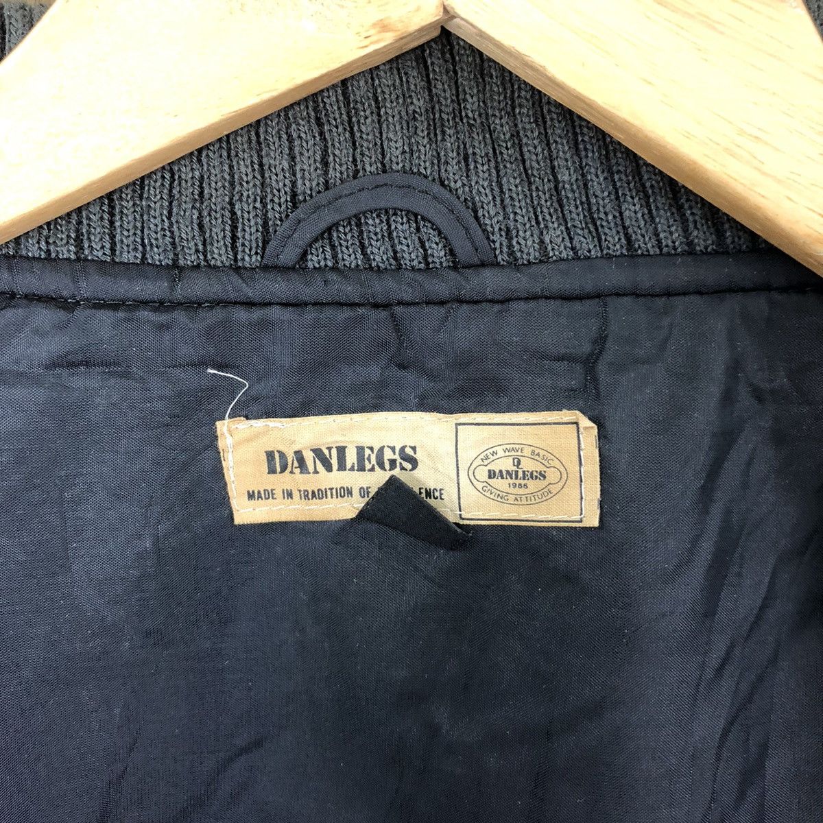 Japanese Brand VINTAGE DANLEGS GREY WOOL VARSITY JACKET #1861 Size US M / EU 48-50 / 2 - 5 Thumbnail