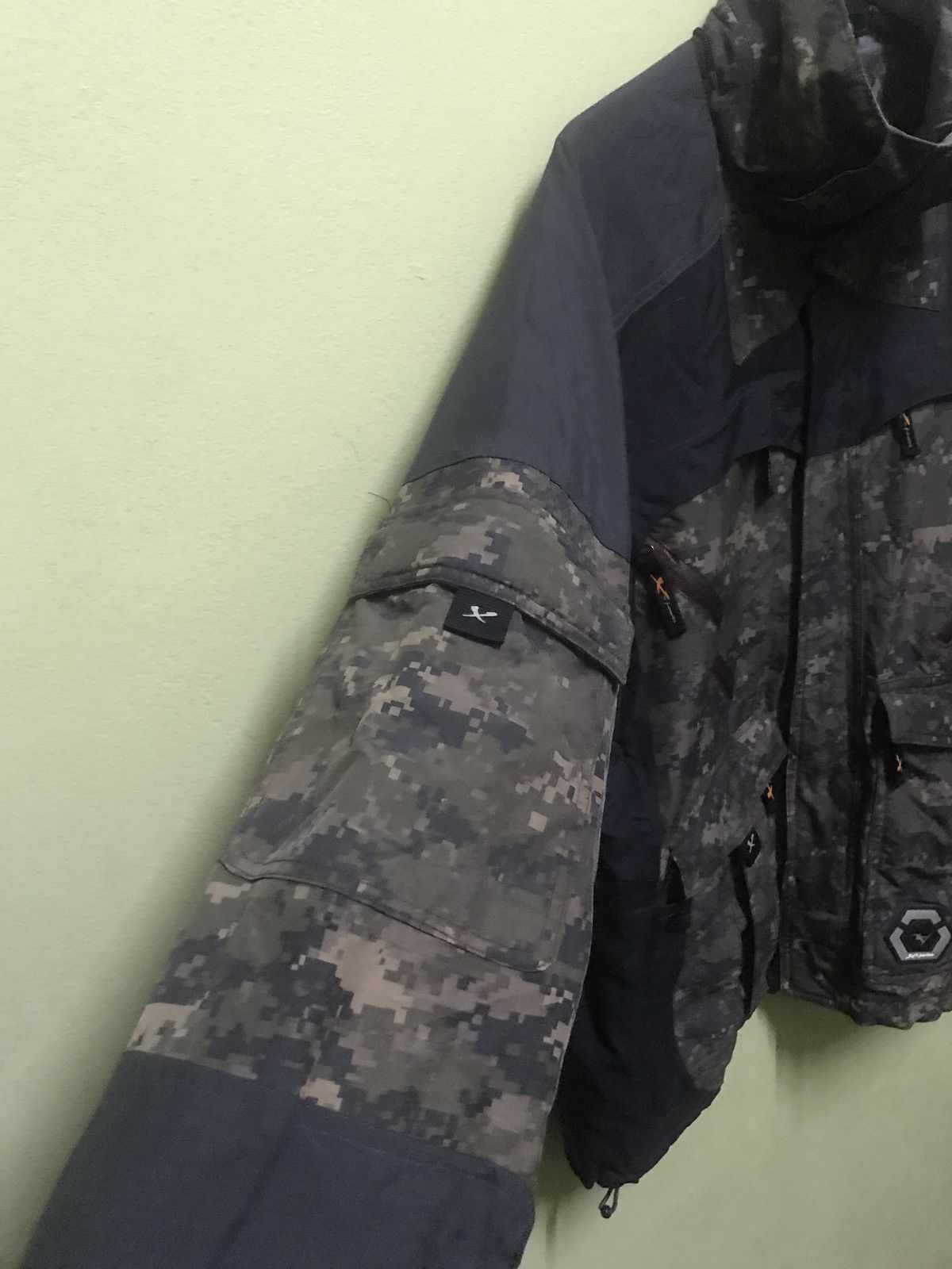 Japanese Brand Active Rider Ski Camouflage Digital Jacket Size US M / EU 48-50 / 2 - 7 Thumbnail