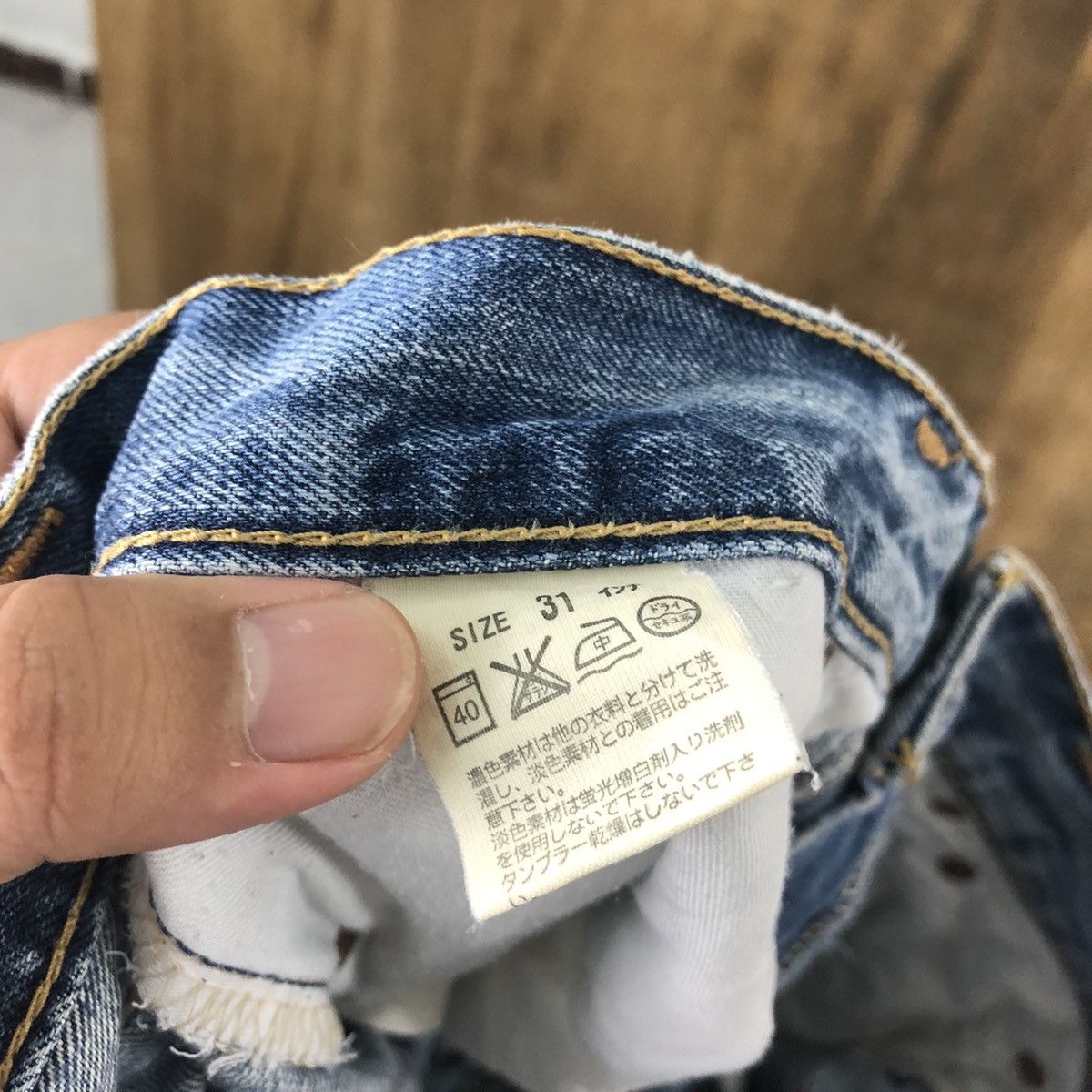 Levi's Vintage Clothing VINTAGE LEVI'S 503 FADED BLUE JEANS # 004 Size US 30 / EU 46 - 12 Thumbnail