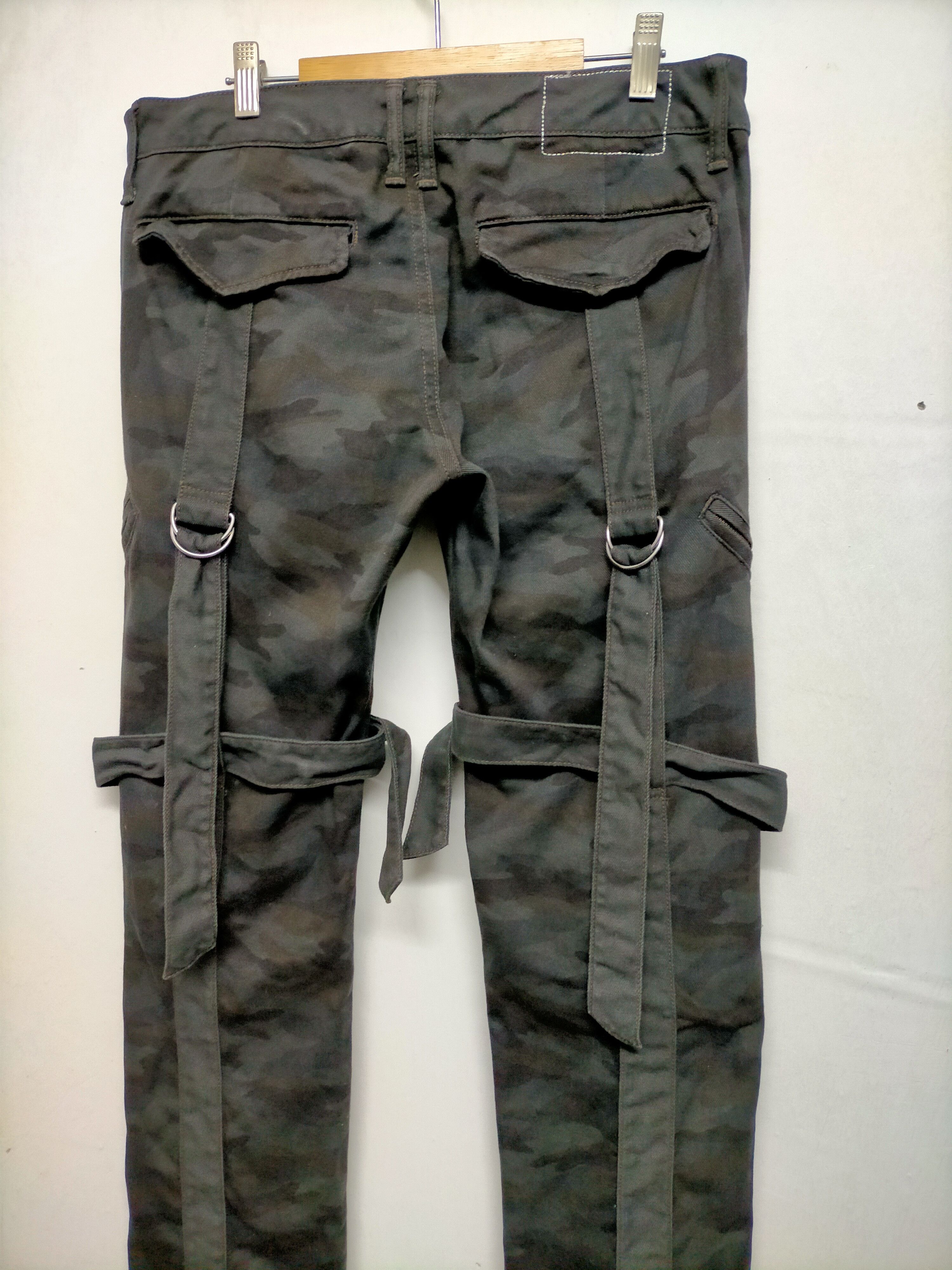 Japanese Brand Morgan Homme Bondage camo pants Size US 33 - 2 Thumbnail
