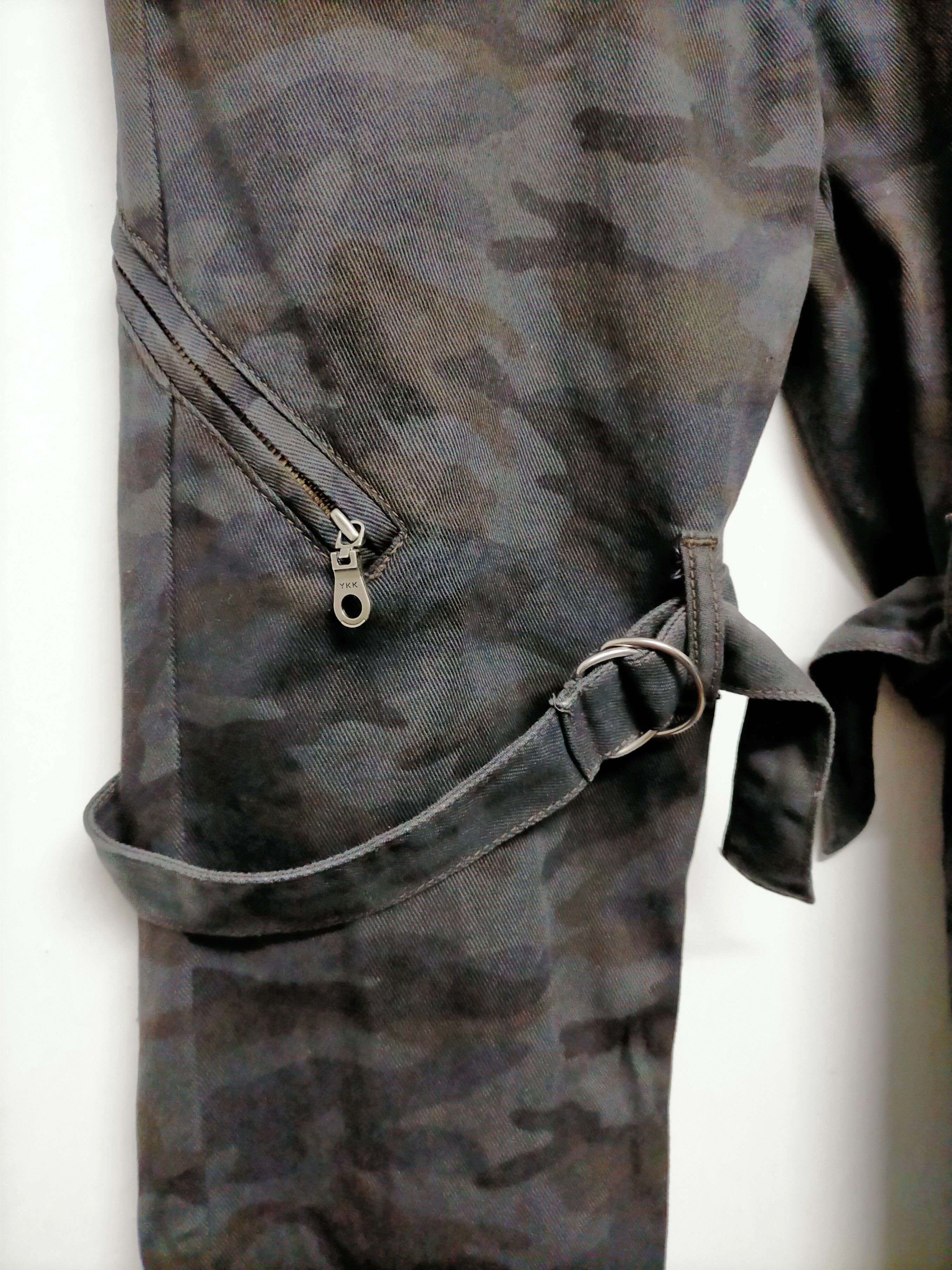 Japanese Brand Morgan Homme Bondage camo pants Size US 33 - 7 Thumbnail