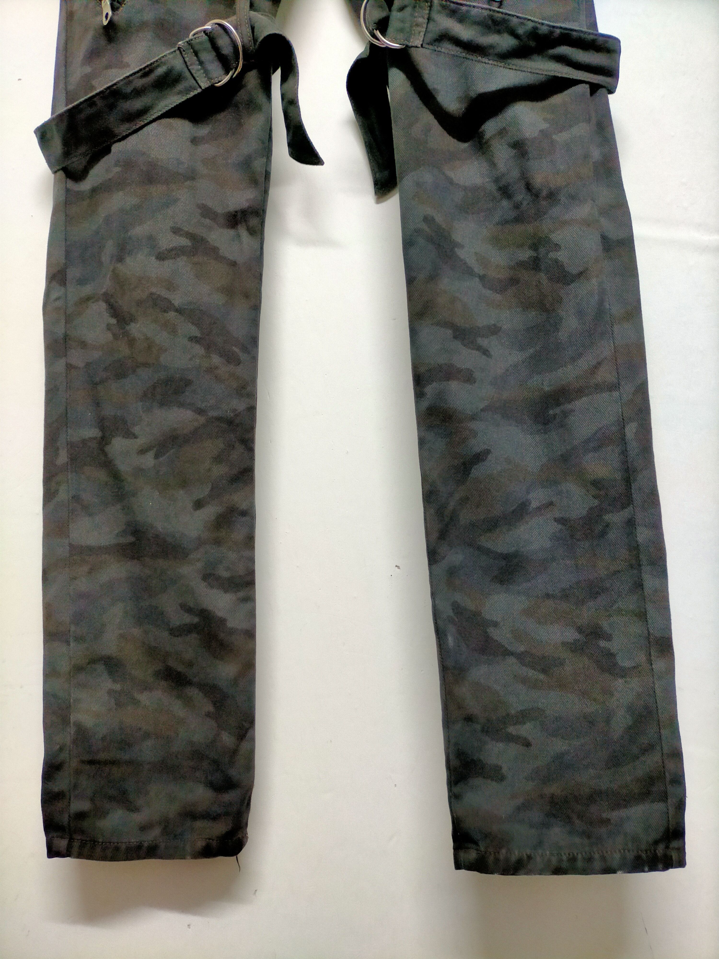 Japanese Brand Morgan Homme Bondage camo pants Size US 33 - 10 Thumbnail