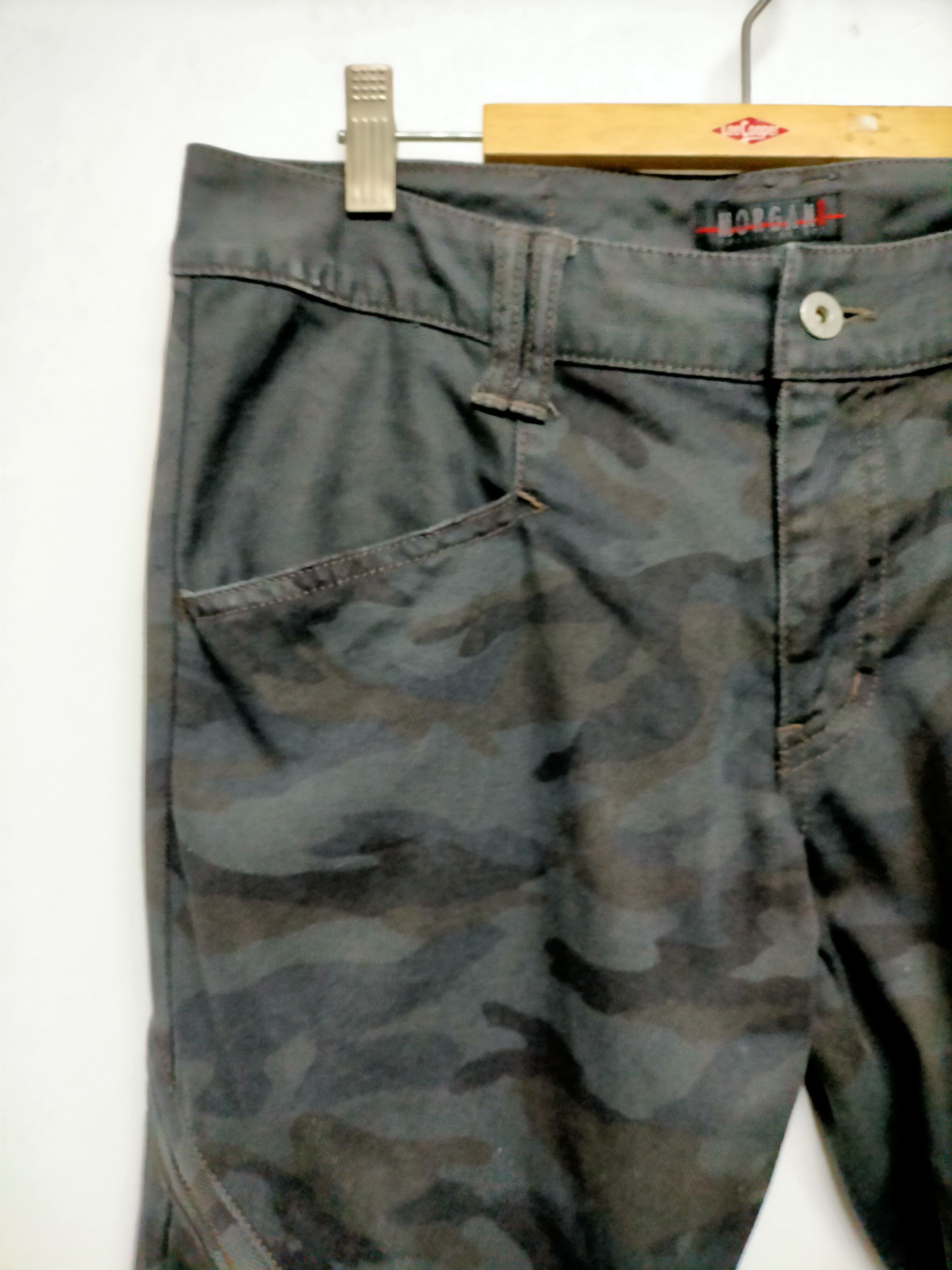 Japanese Brand Morgan Homme Bondage camo pants Size US 33 - 9 Thumbnail