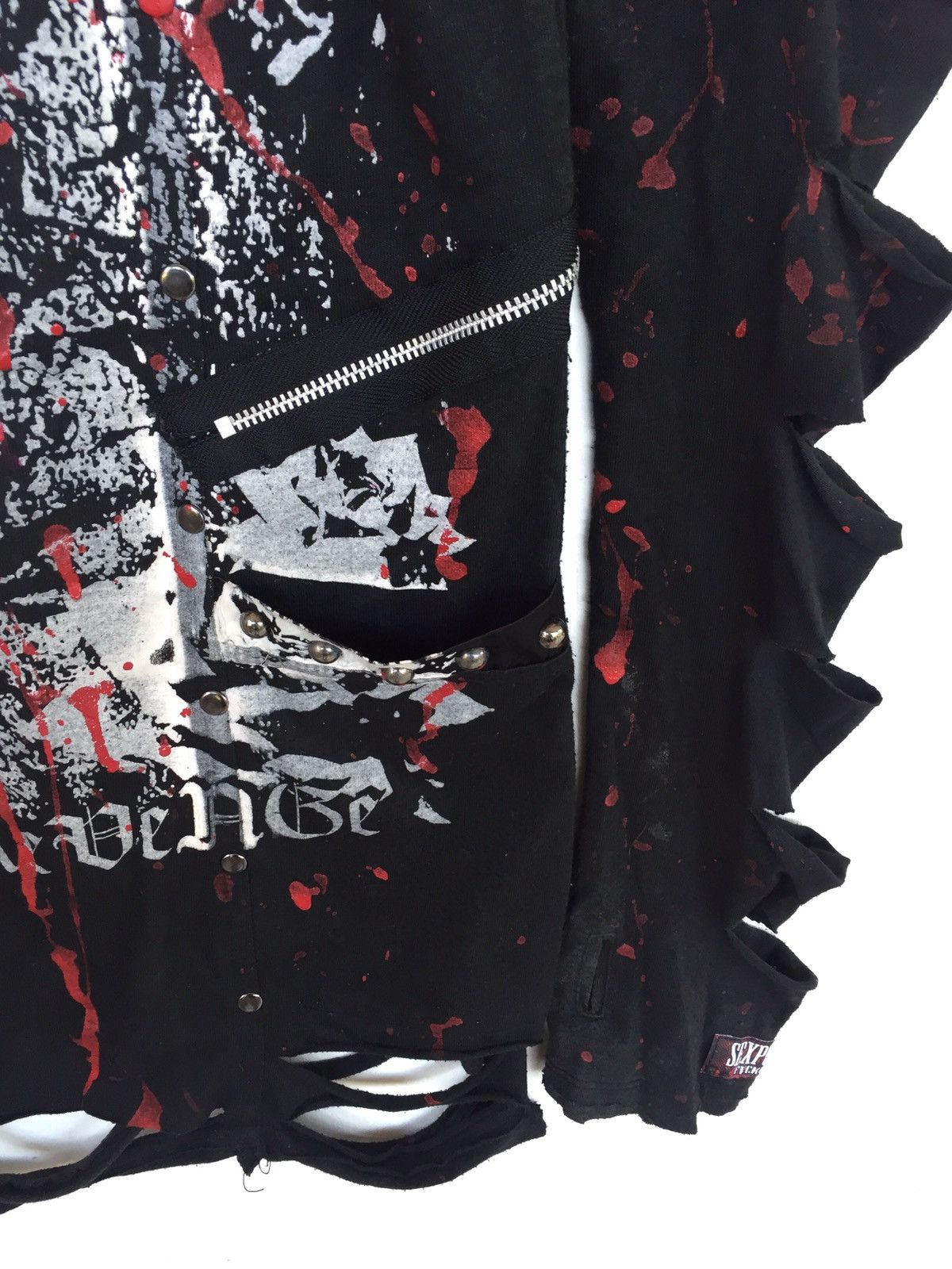 Hysteric Glamour 💥Japanese Sex Pot Bondage Punk Shirt Size S / US 4 / IT 40 - 8 Thumbnail