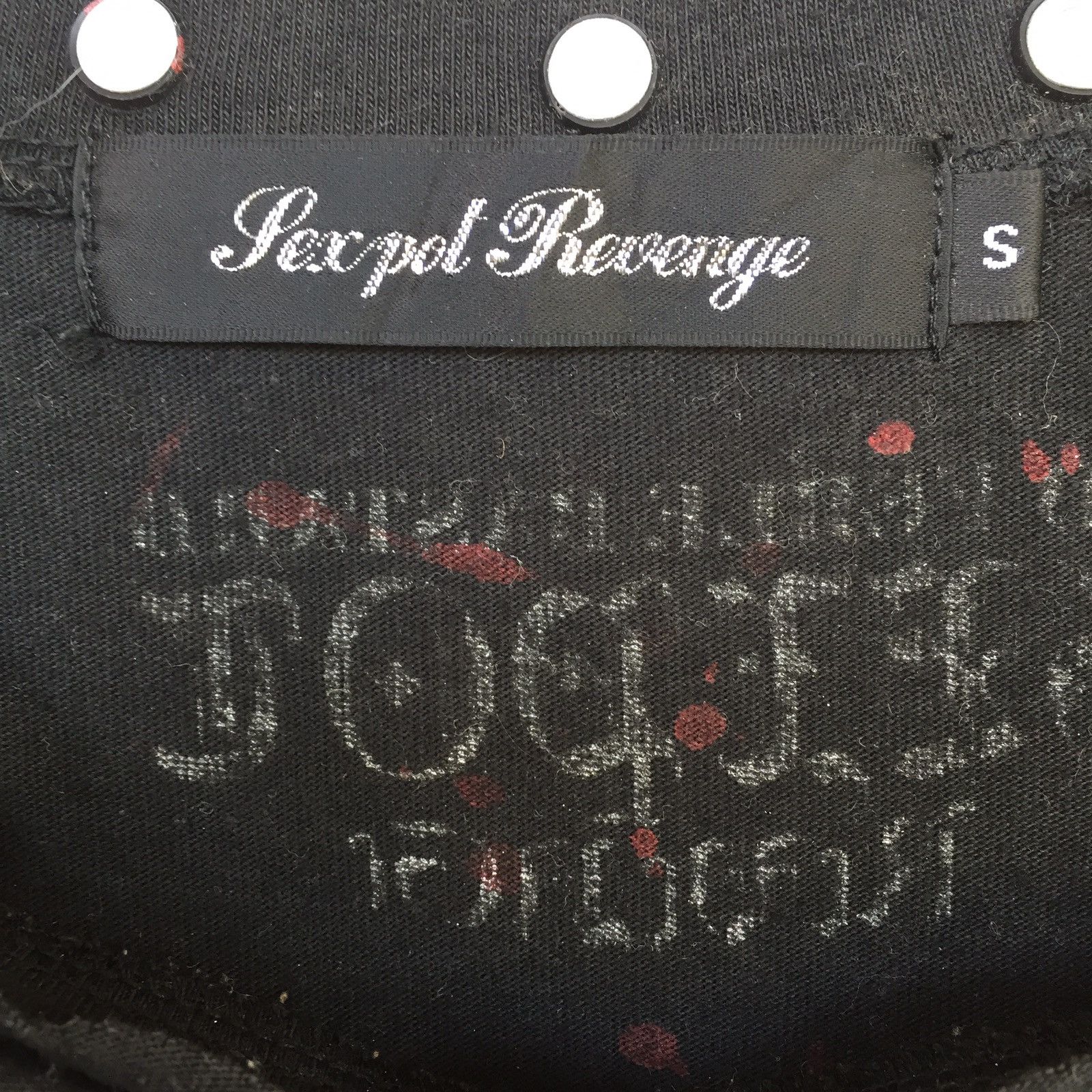 Hysteric Glamour 💥Japanese Sex Pot Bondage Punk Shirt Size S / US 4 / IT 40 - 10 Thumbnail