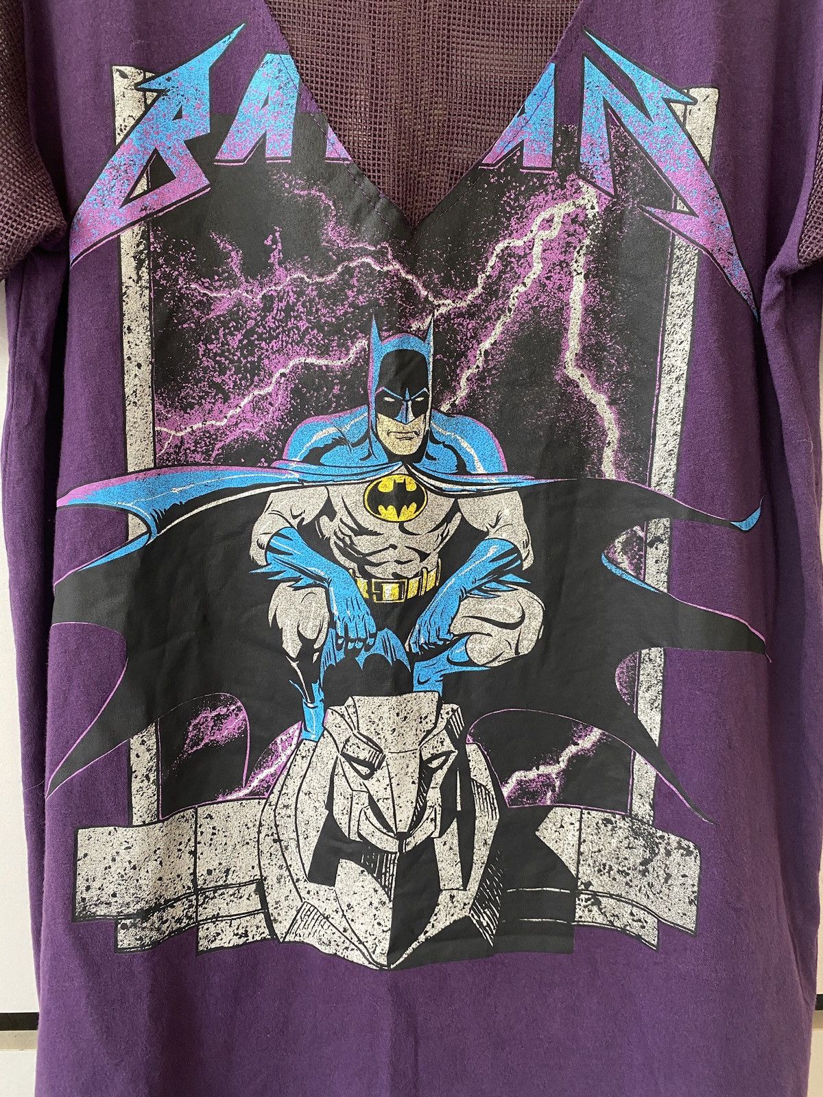 DC Comics BATMAN X FOREVER 21 MESH T SHIRT Size US M / EU 48-50 / 2 - 2 Thumbnail