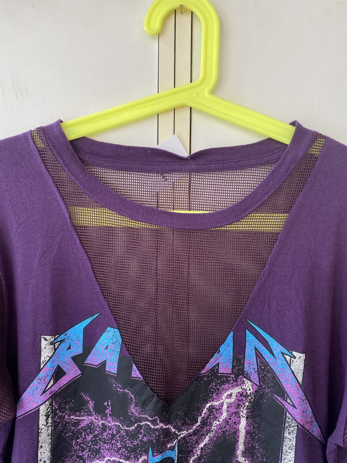 DC Comics BATMAN X FOREVER 21 MESH T SHIRT Size US M / EU 48-50 / 2 - 3 Thumbnail
