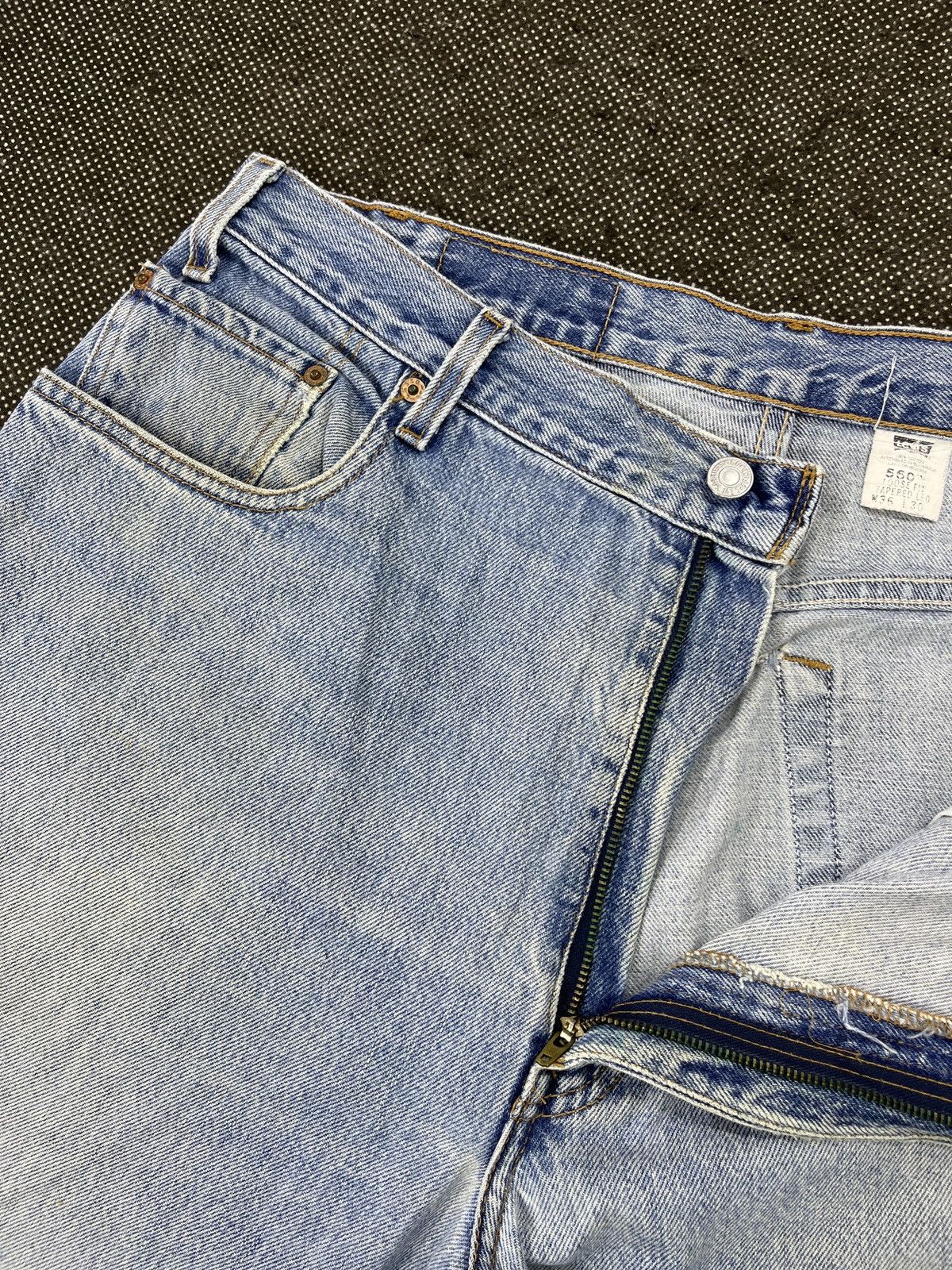 Levi's Vintage Light Wash Levi’s 560 Jeans - J515 Size US 37 - 5 Thumbnail