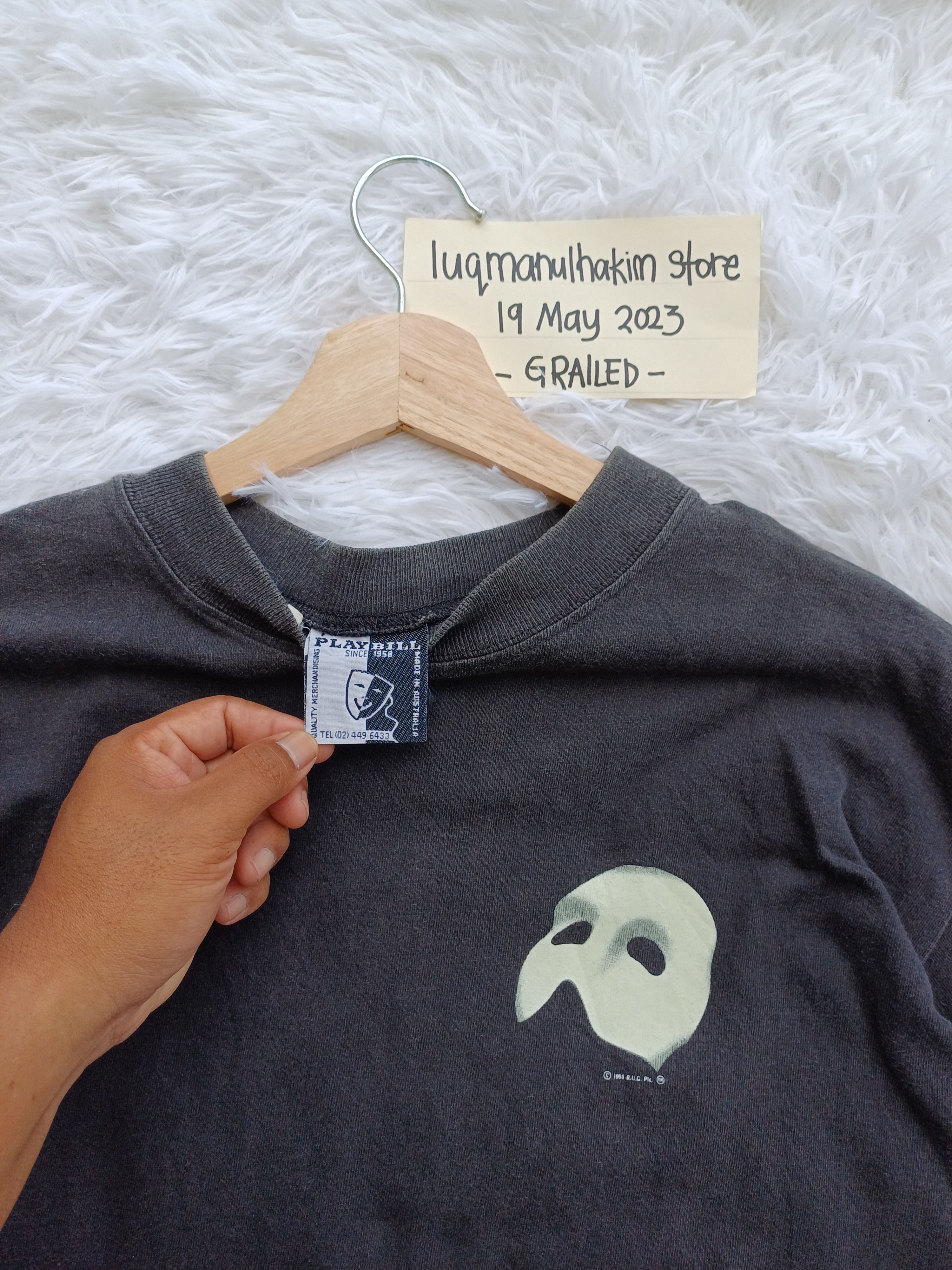 Vintage Rare Vintage 1986 The Phantom of Opera wore by KenyaWest Size US M / EU 48-50 / 2 - 8 Thumbnail