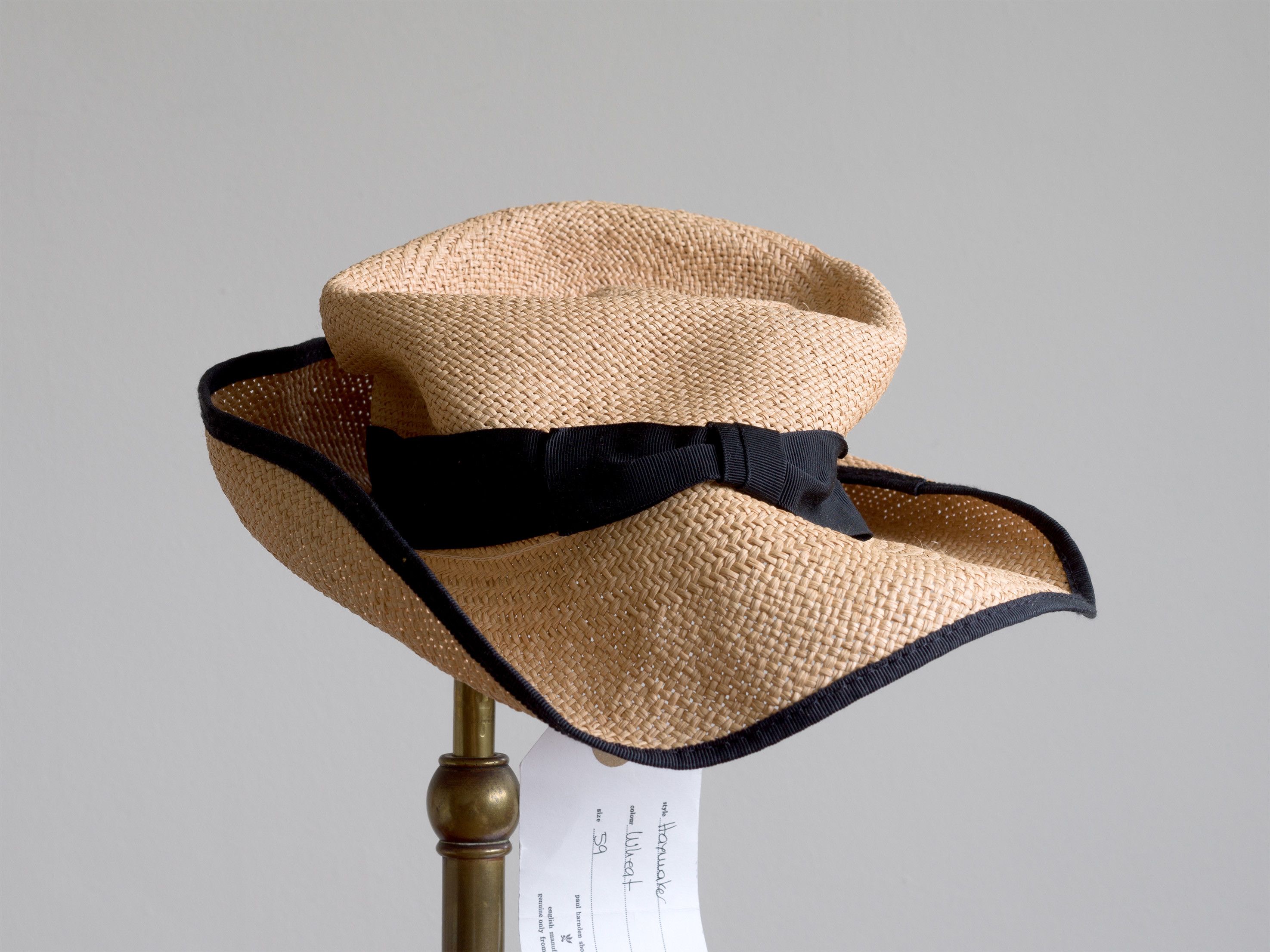 Paul Harnden Shoemakers HAYMAKER STRAW HAT WHEAT sz 59 | Grailed