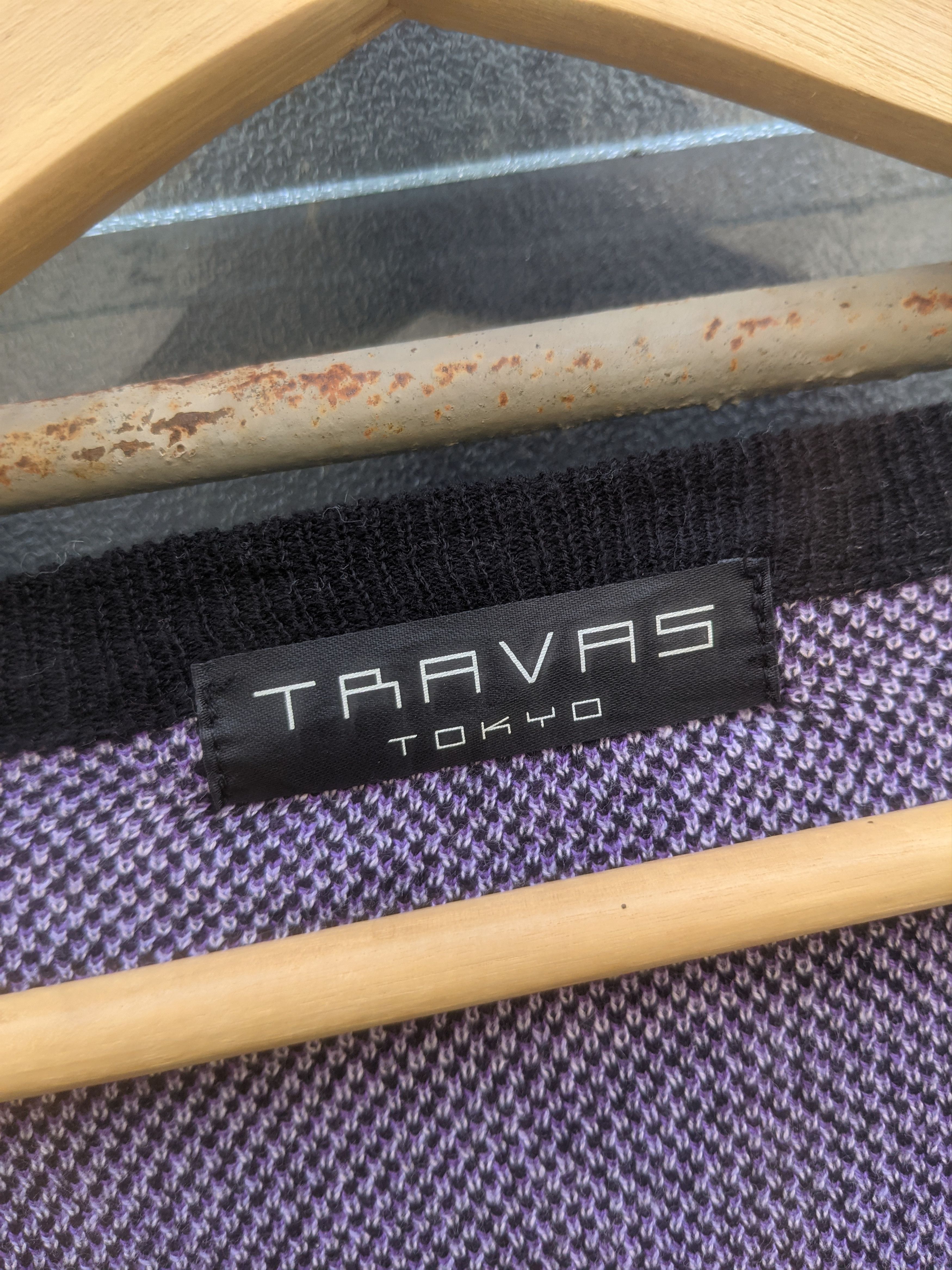 Homespun Knitwear × Japanese Brand Travas Tokyo Fullprint Bear Baggy Knitwear Size US XXL / EU 58 / 5 - 6 Thumbnail