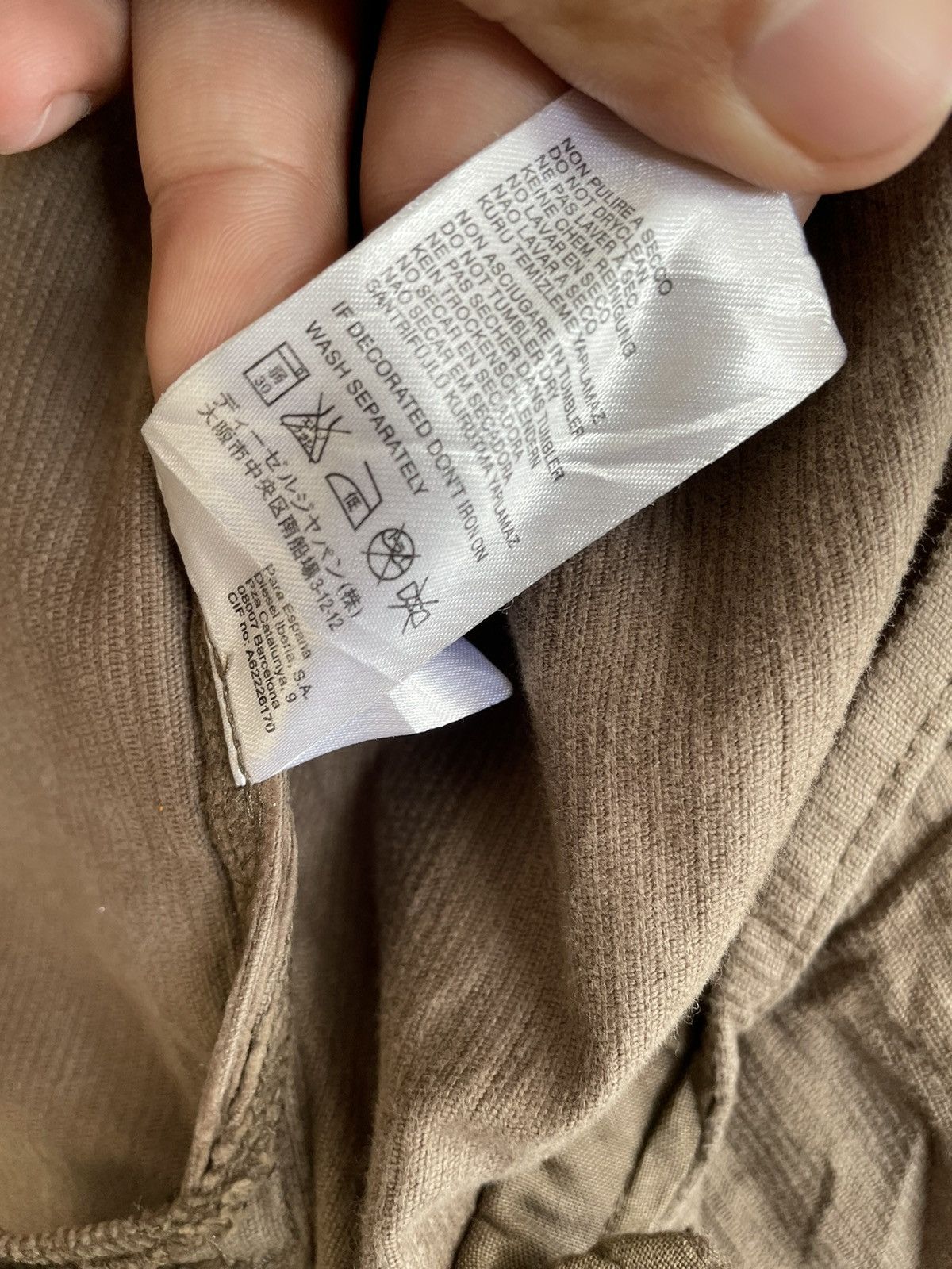 Diesel DIESEL CORDUROY JACKET Size US L / EU 52-54 / 3 - 11 Thumbnail