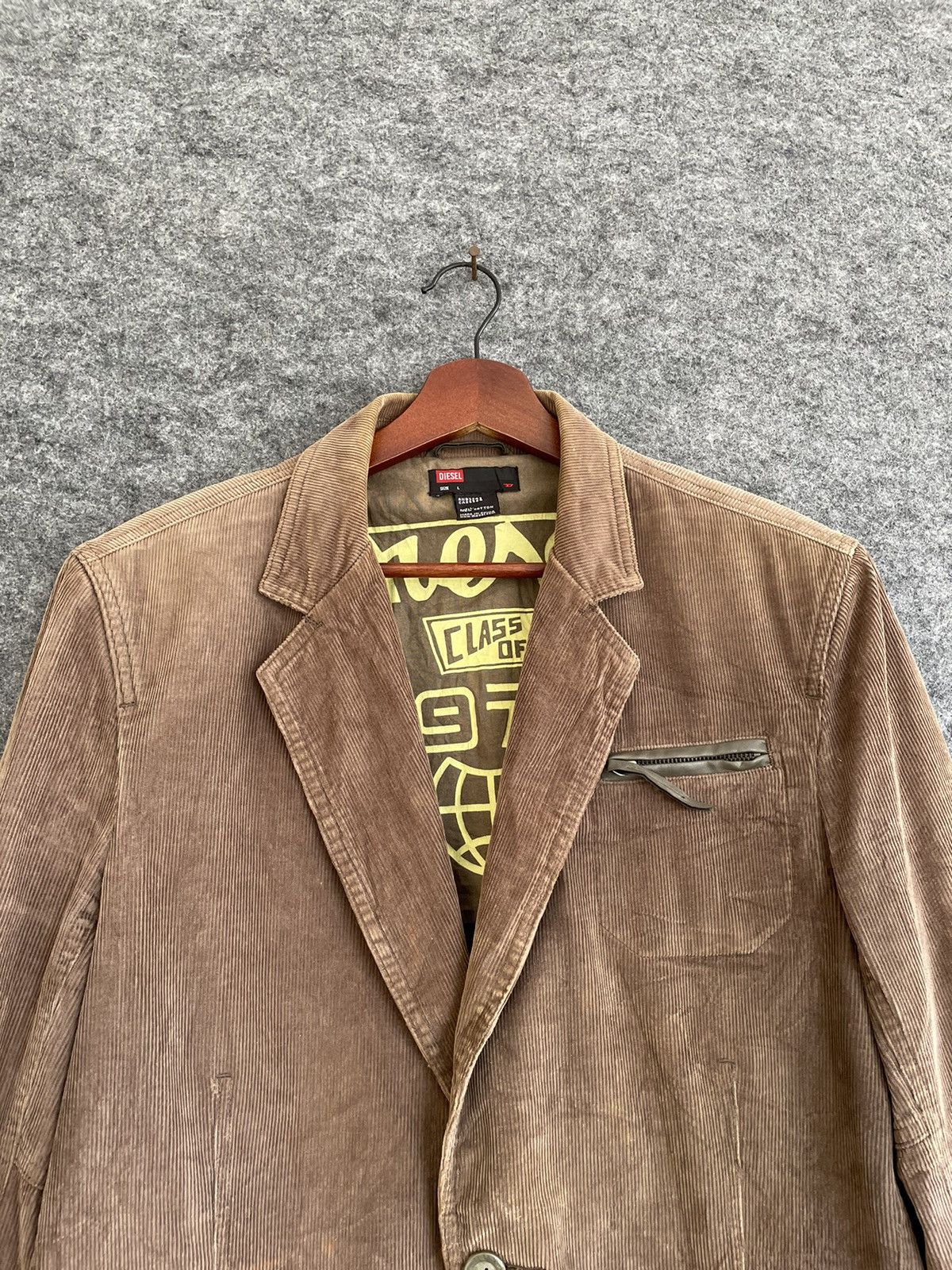 Diesel DIESEL CORDUROY JACKET Size US L / EU 52-54 / 3 - 2 Thumbnail
