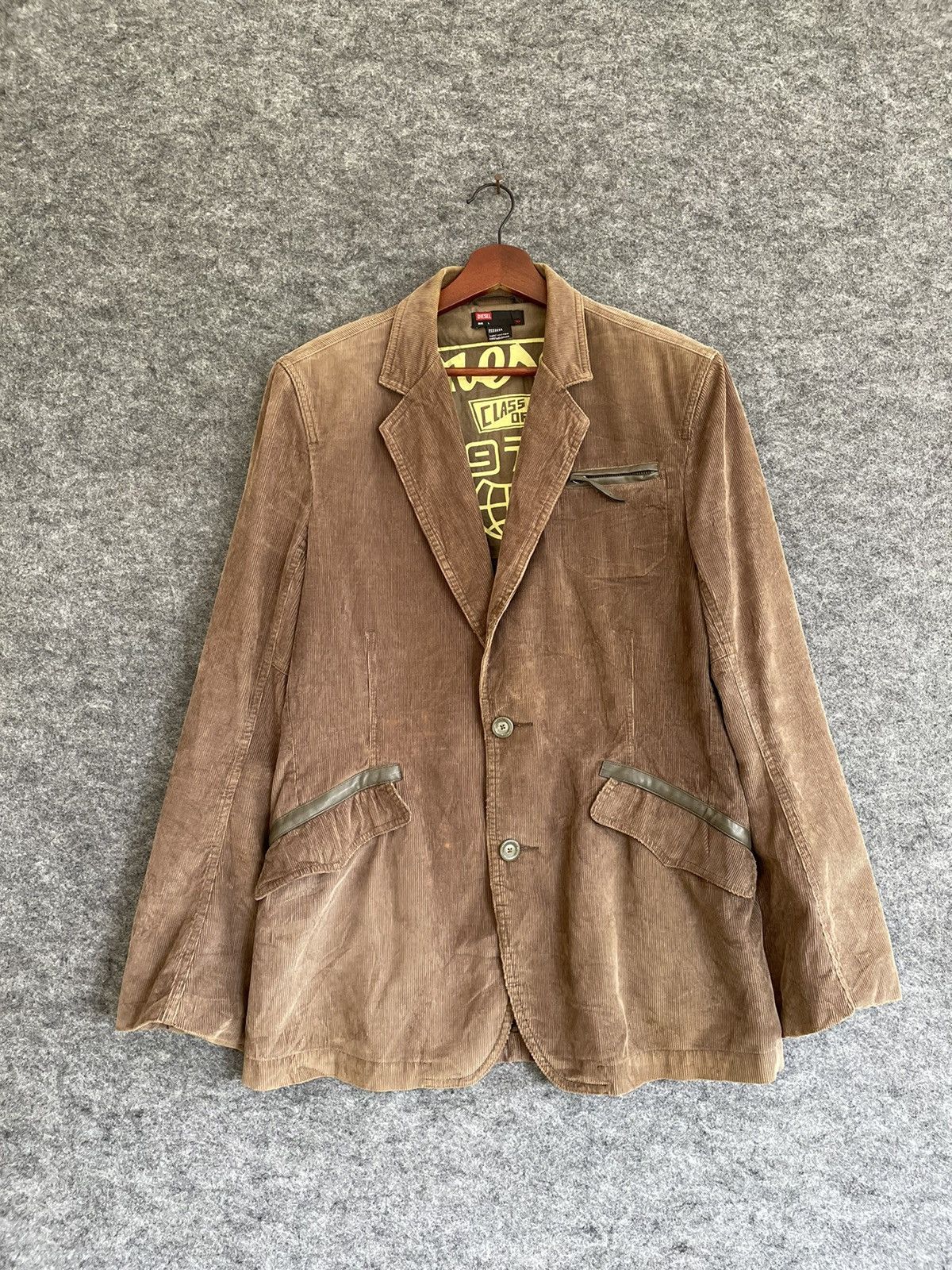 Diesel DIESEL CORDUROY JACKET Size US L / EU 52-54 / 3 - 1 Thumbnail